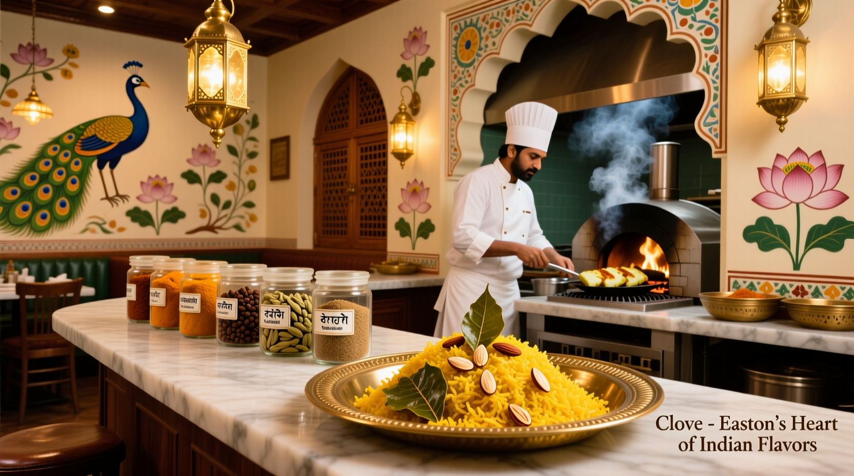 clove fine indian cuisine easton