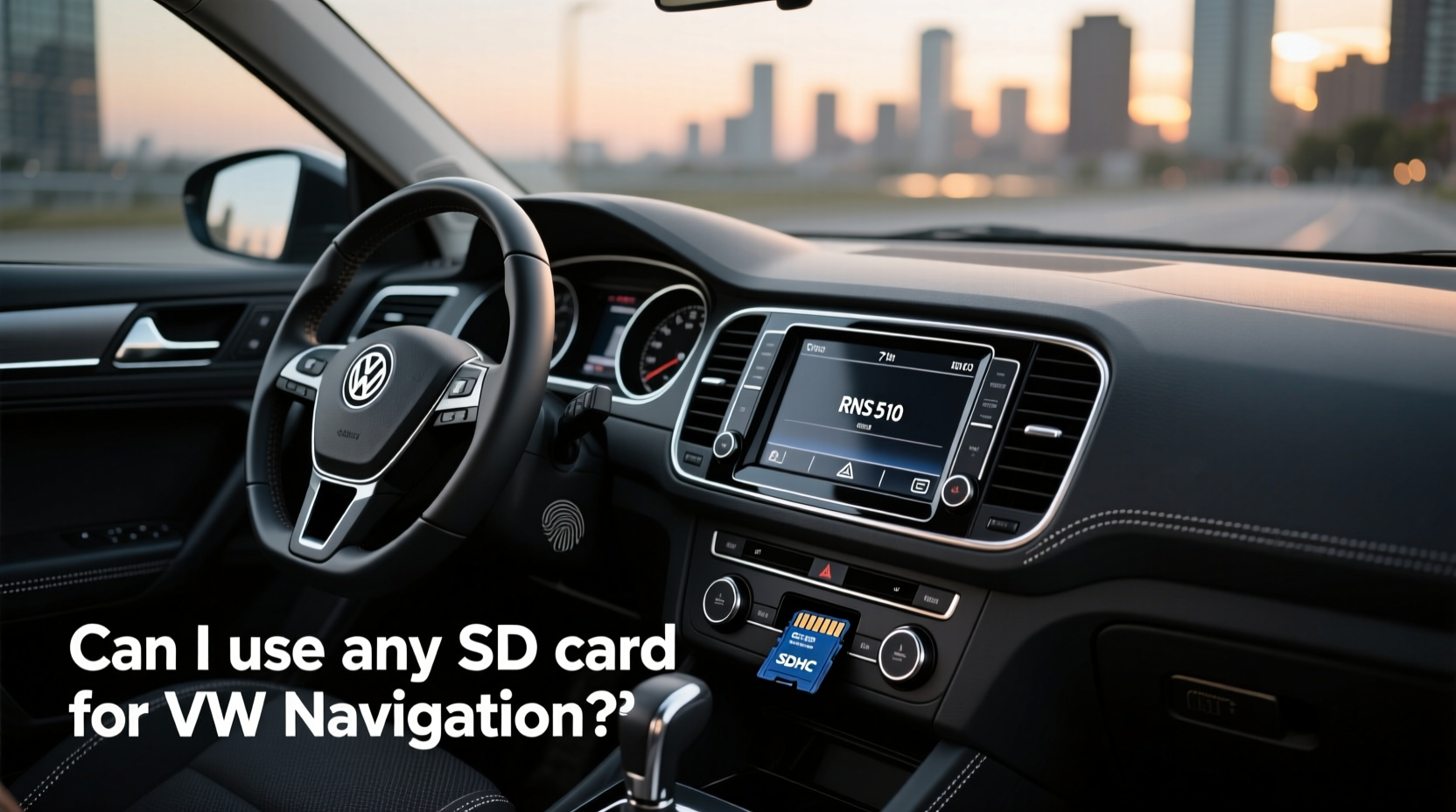 How to Choose SD Card for VW RNS 510: Buying Guide
