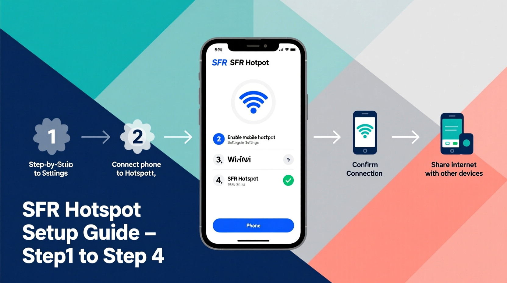 maximizing your mobile experience a step by step guide to using sfr hotspot with any phone