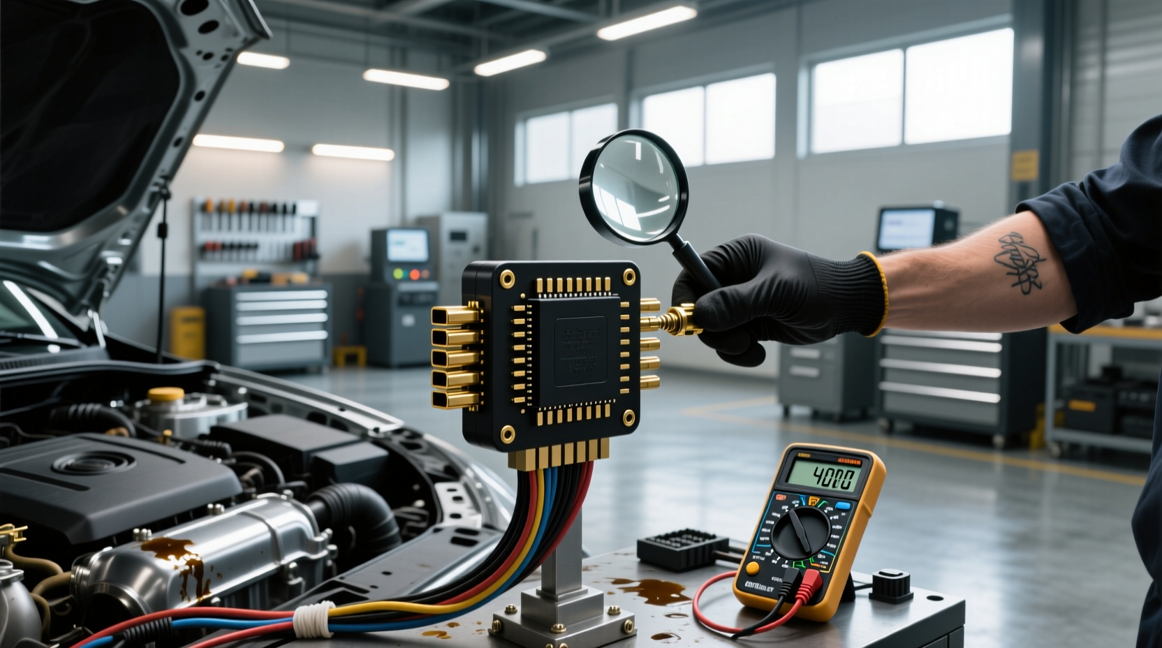 40 pin automotive ecu connector guide