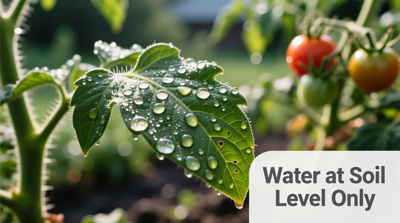 Why Watering Tomato Leaves Harms Your Plants