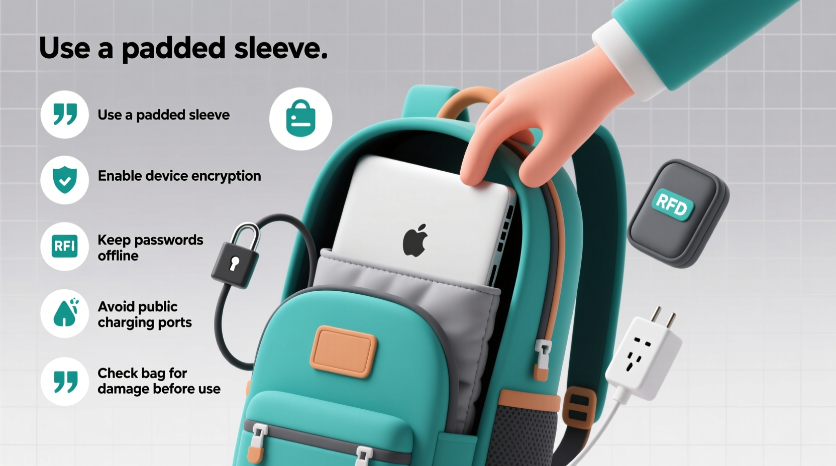 essential tips for safeguarding your computer when carrying it in a student backpack