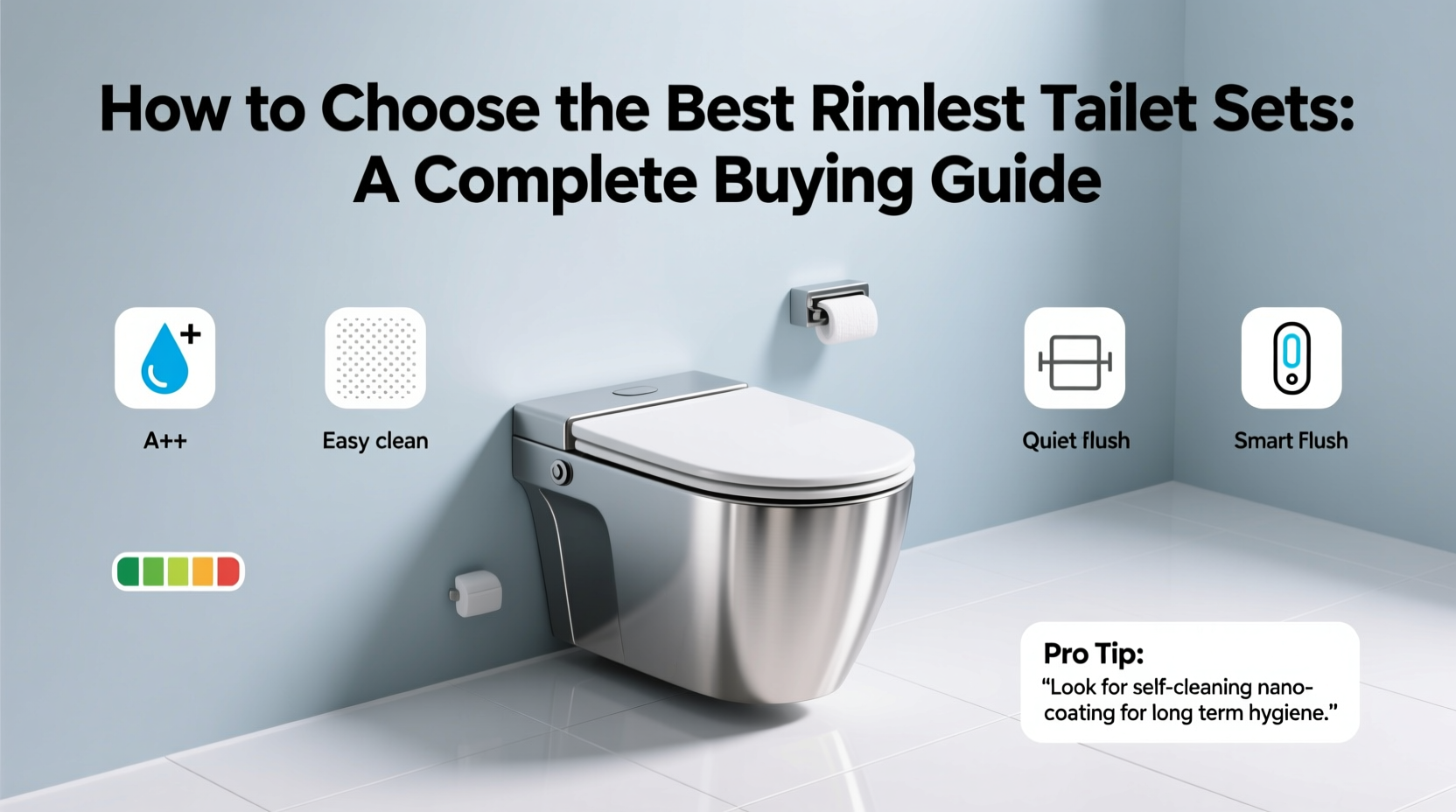 How to Choose the Best Rimless Toilet Sets: A Complete Buying Guide