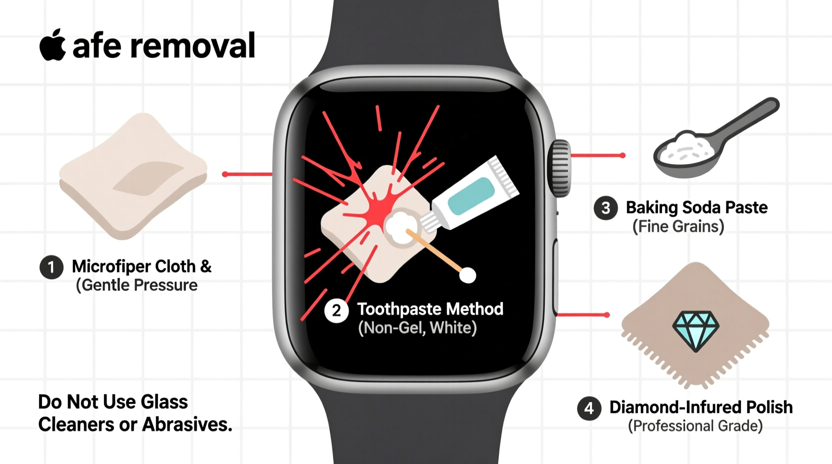 effective methods to remove scratches from your apple watch screen safely