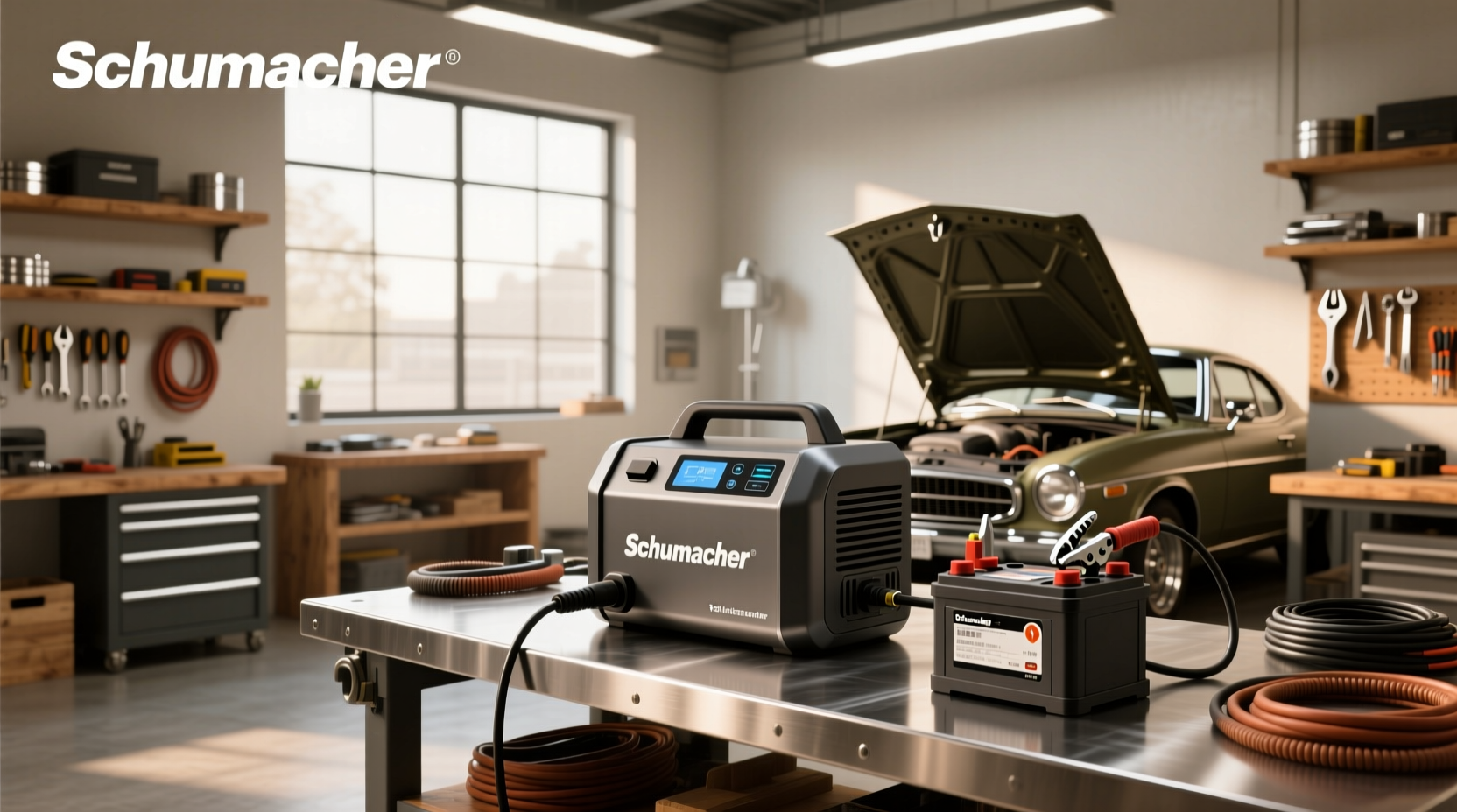 How to Use a Schumacher Battery Charger for ECU Programming Safely