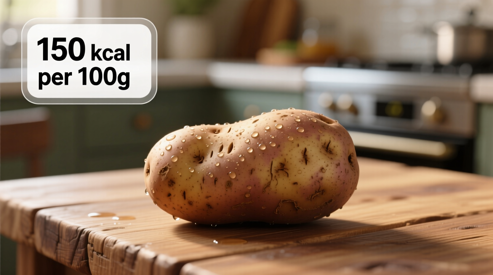 russet potato calories