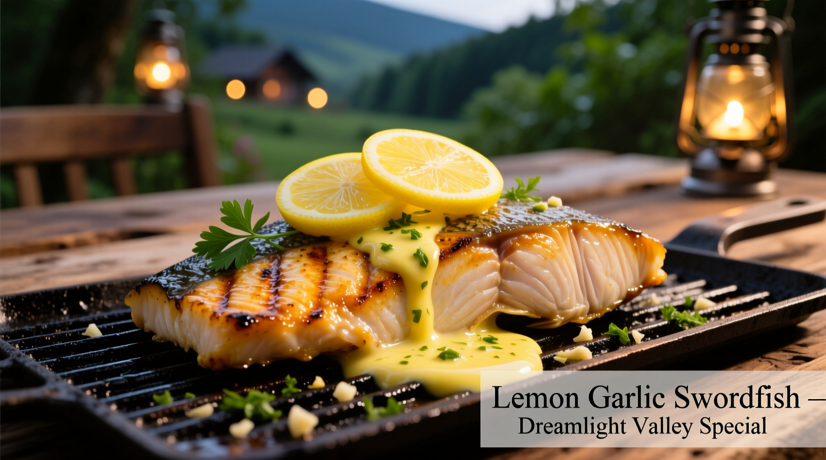 dreamlight valley lemon garlic swordfish