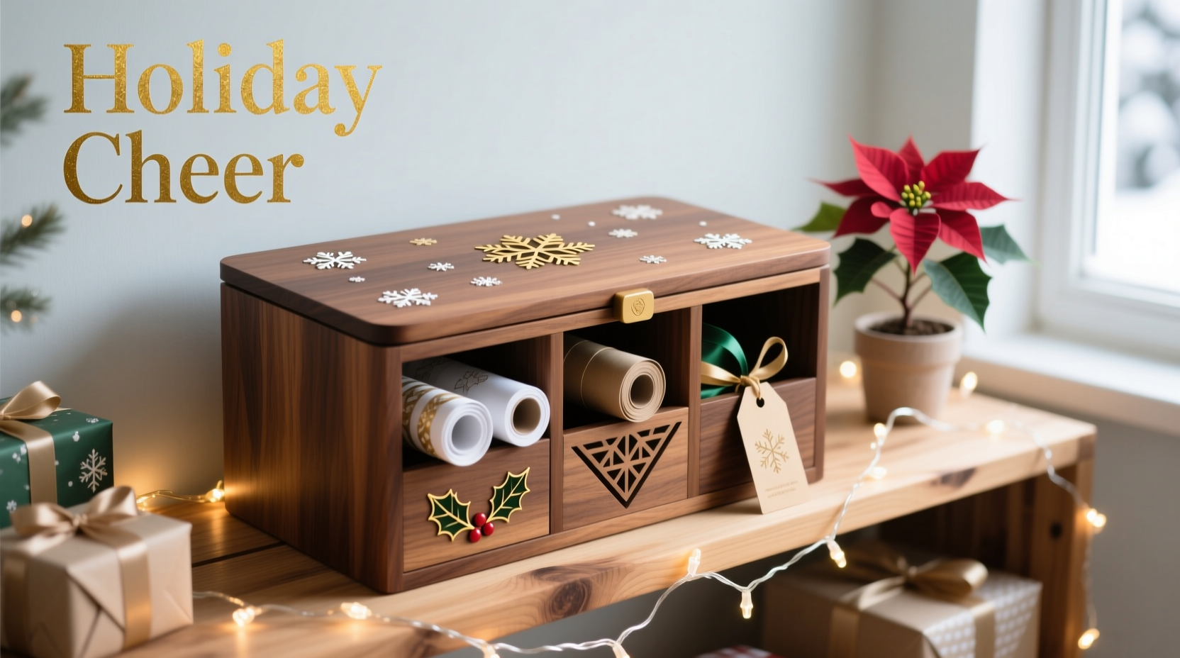 gift wrap storage container tidy solutions for holiday cheer