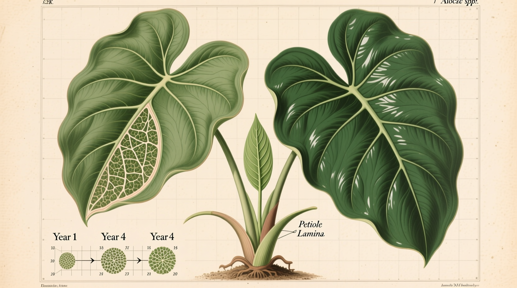 do elephant ears grow back every year