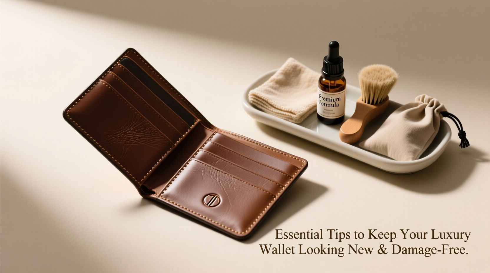 essential tips to keep your luxury wallet looking new and damage free