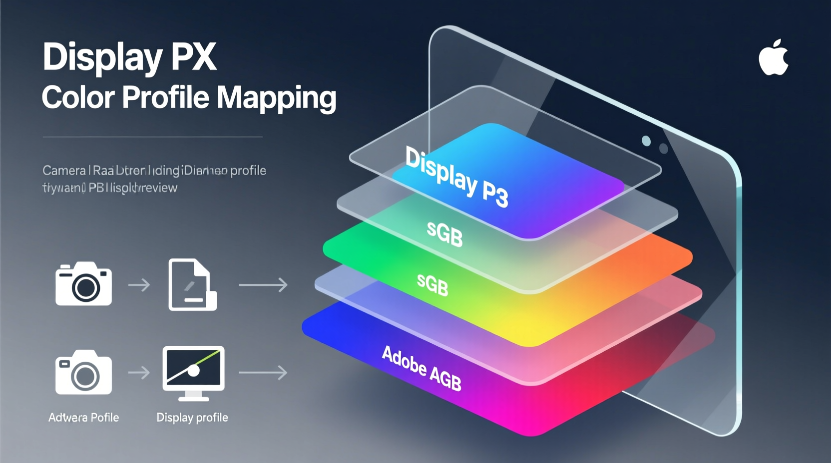 why is camera raw using display p3 understanding color profiles