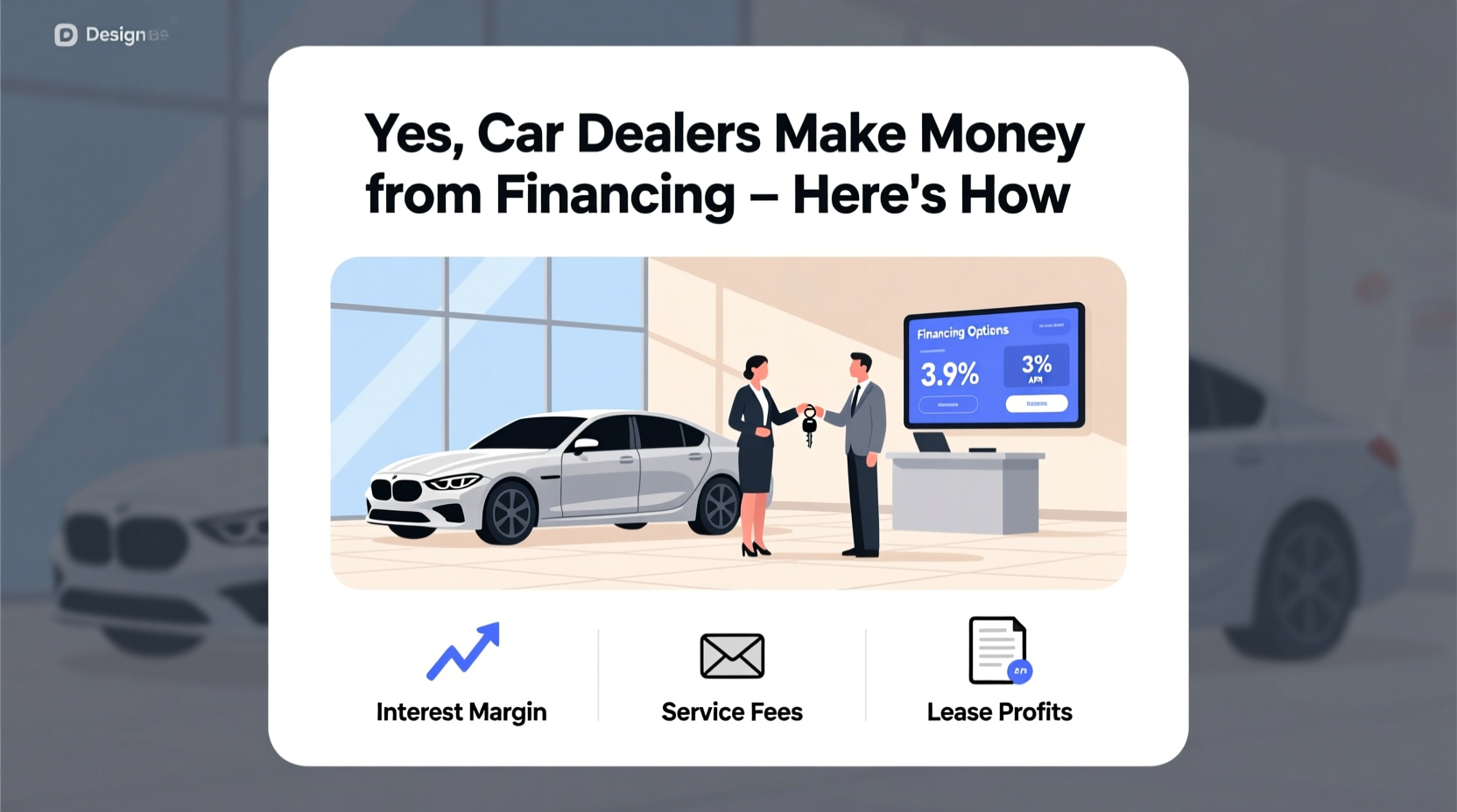 do car dealers make money from financing