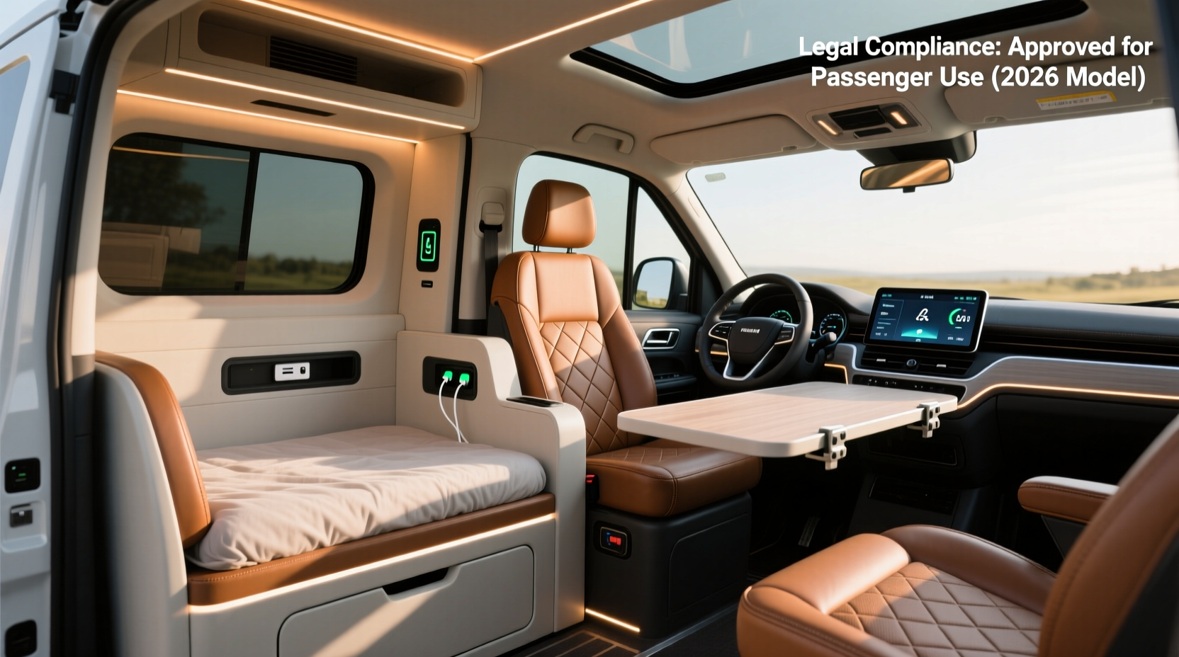 Van Life Seating 2026: What’s New, Legal & Practical