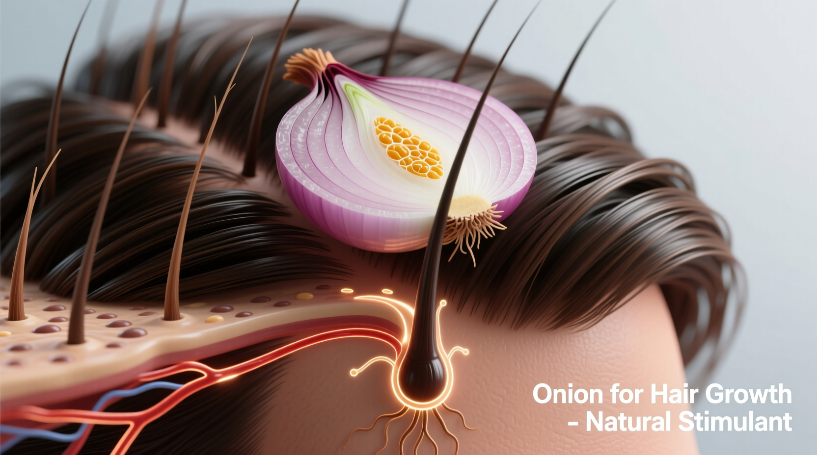 Onion for Hair Growth: Evidence, Methods & Realistic Results