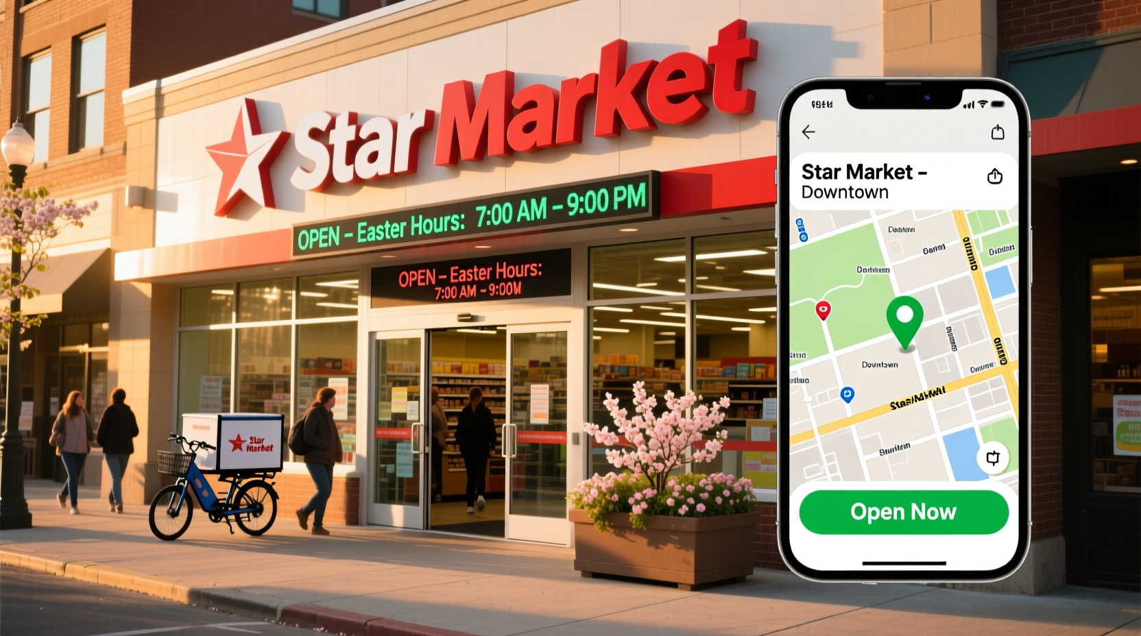 is star market open on easter near me