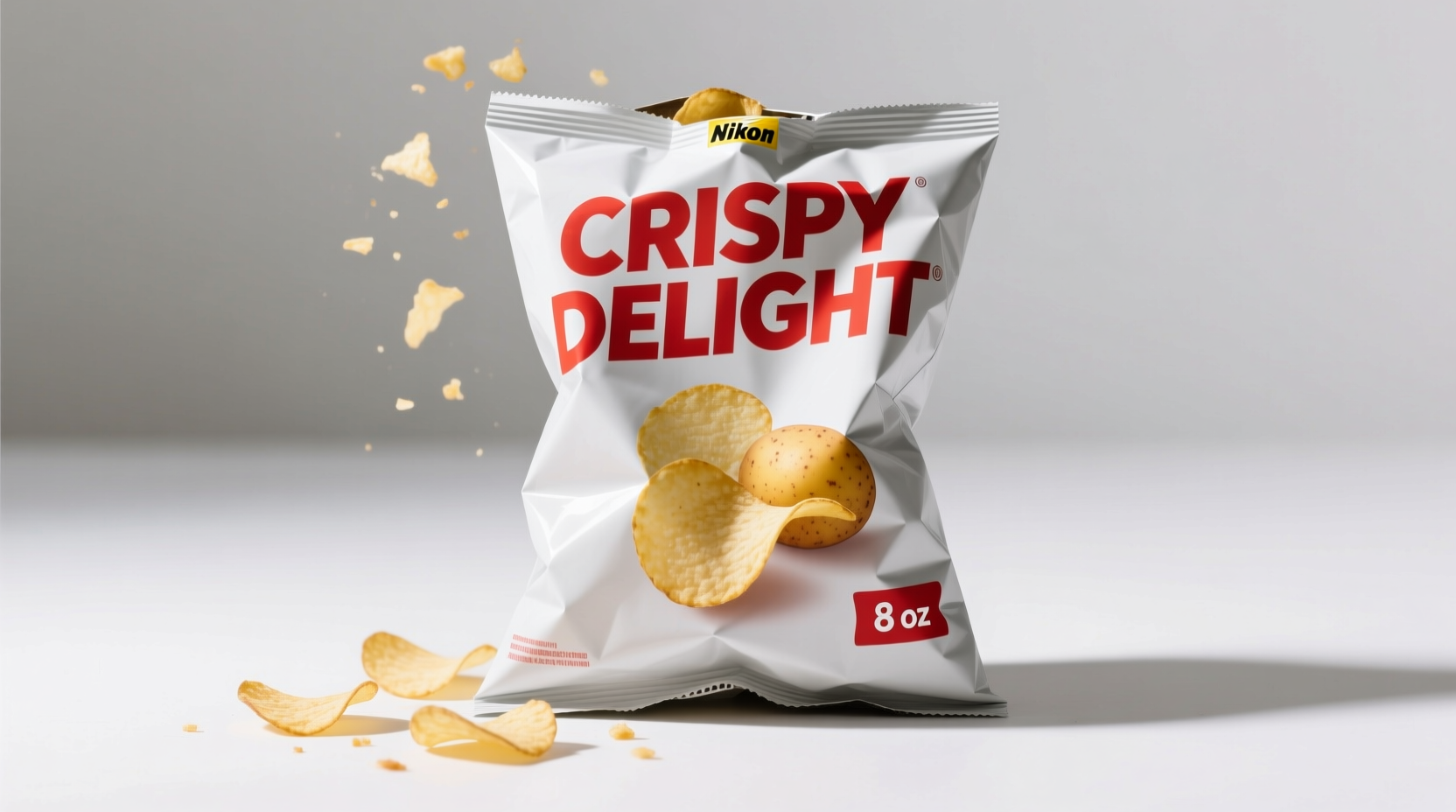 8 oz Bag of Potato Chips: Serving Size, Nutrition & Facts