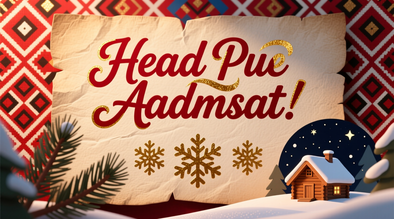 how do you say happy new year in estonian