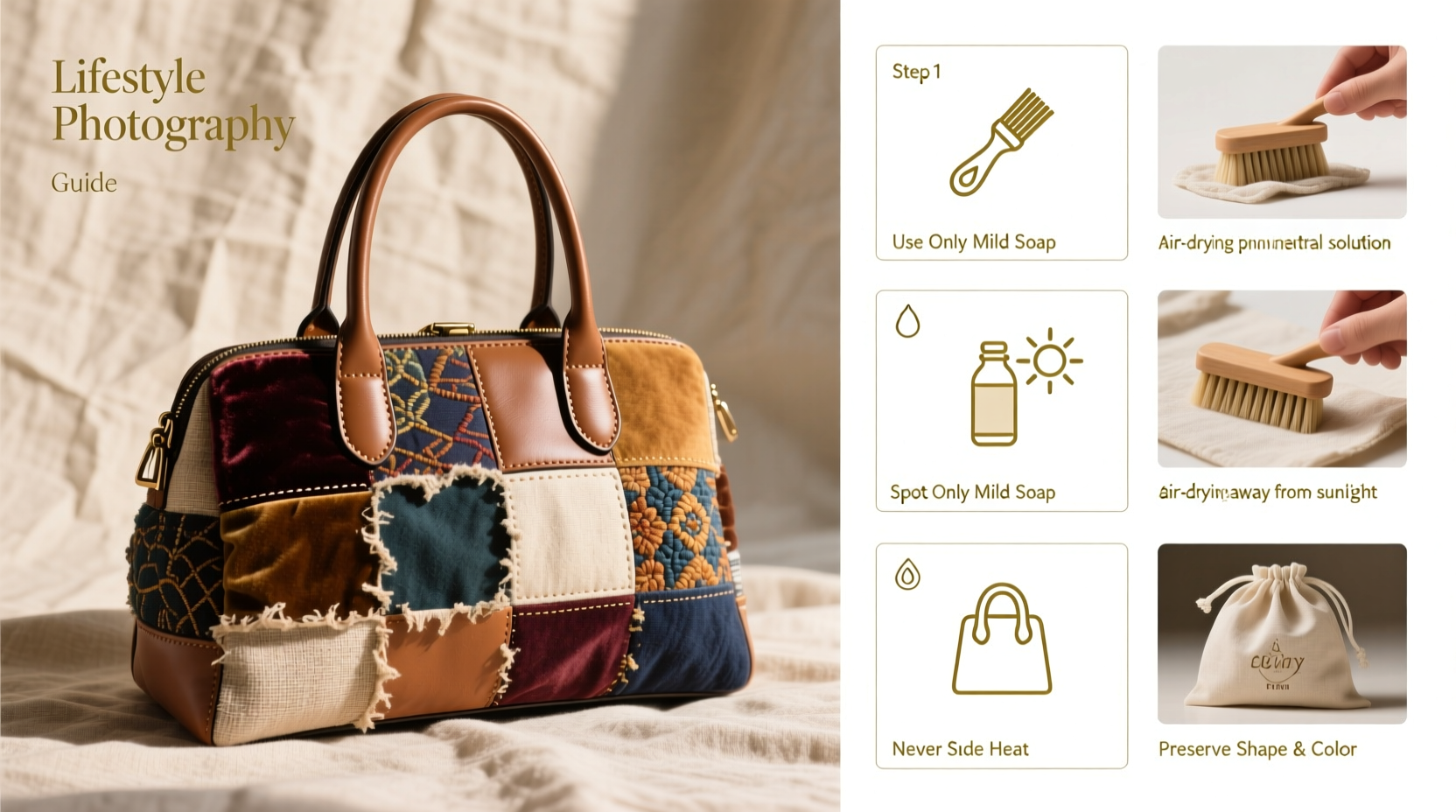 ultimate guide to caring for your patchwork handbag maintenance cleaning and preservation tips