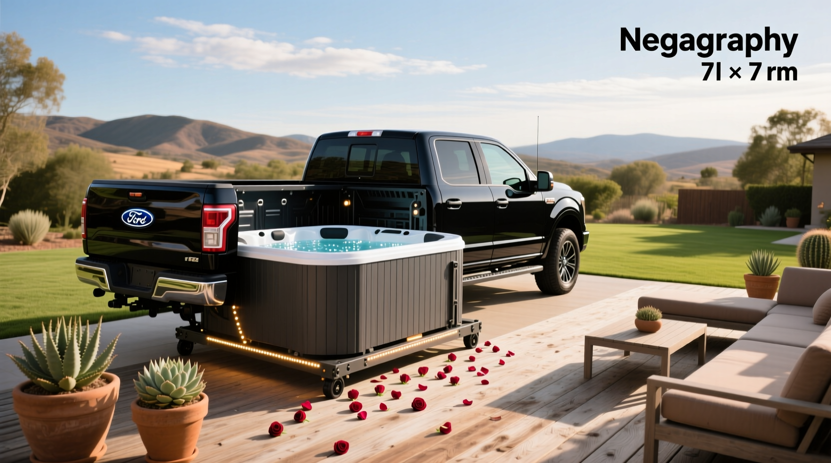 How to Move a 7x7 Hot Tub with a Pickup Truck: A Practical Guide