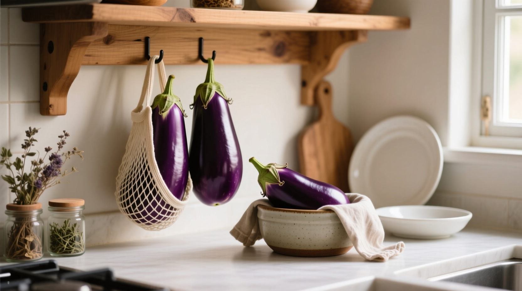 how to store eggplant