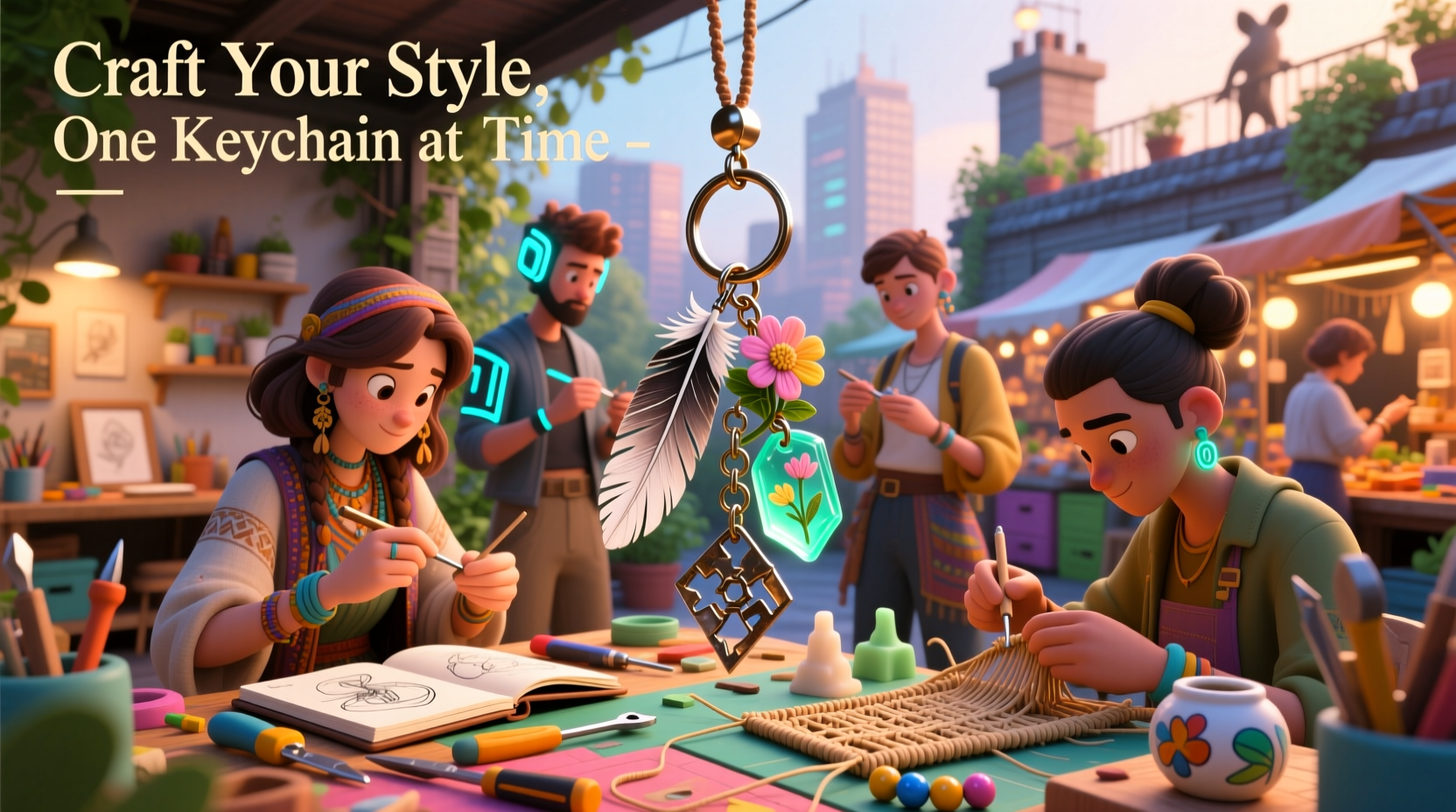 creative ways to discover and craft unique ornament keychains for every style