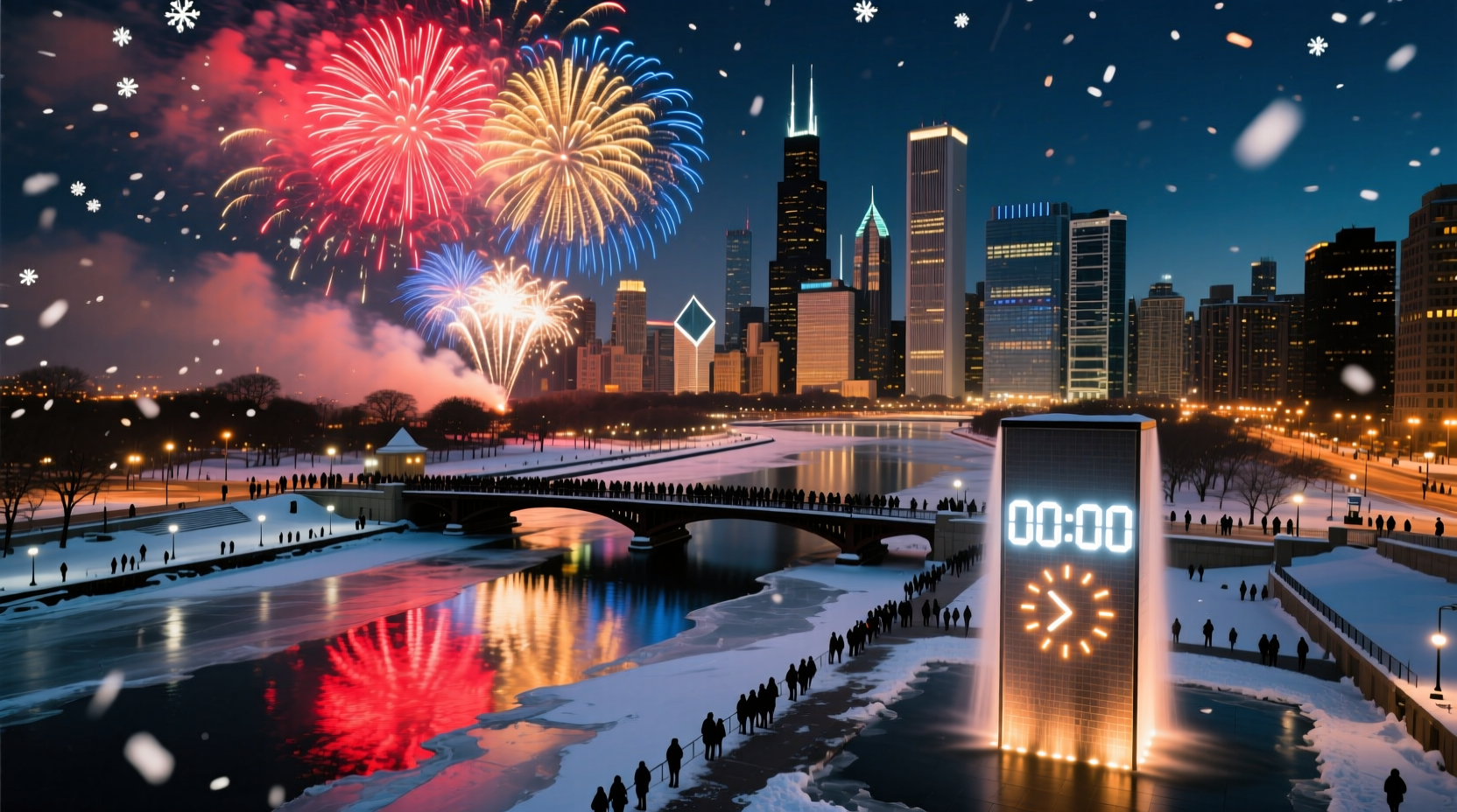 Where to See Fireworks in Chicago for New Year's Eve