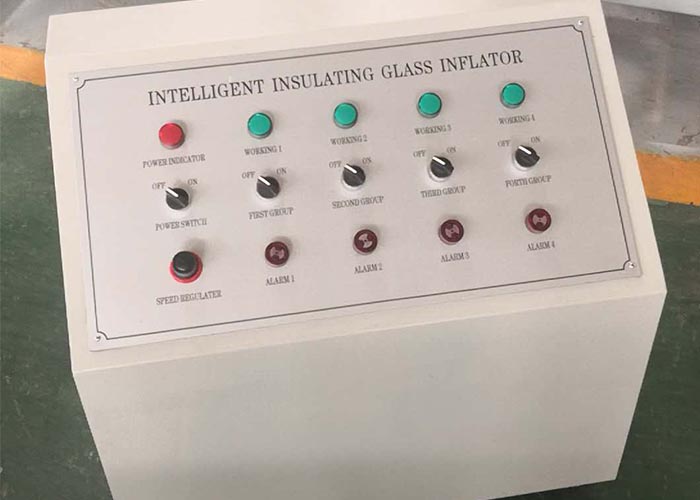 Argon Gas Filling Insulating Glass Production Line Manual Inflating