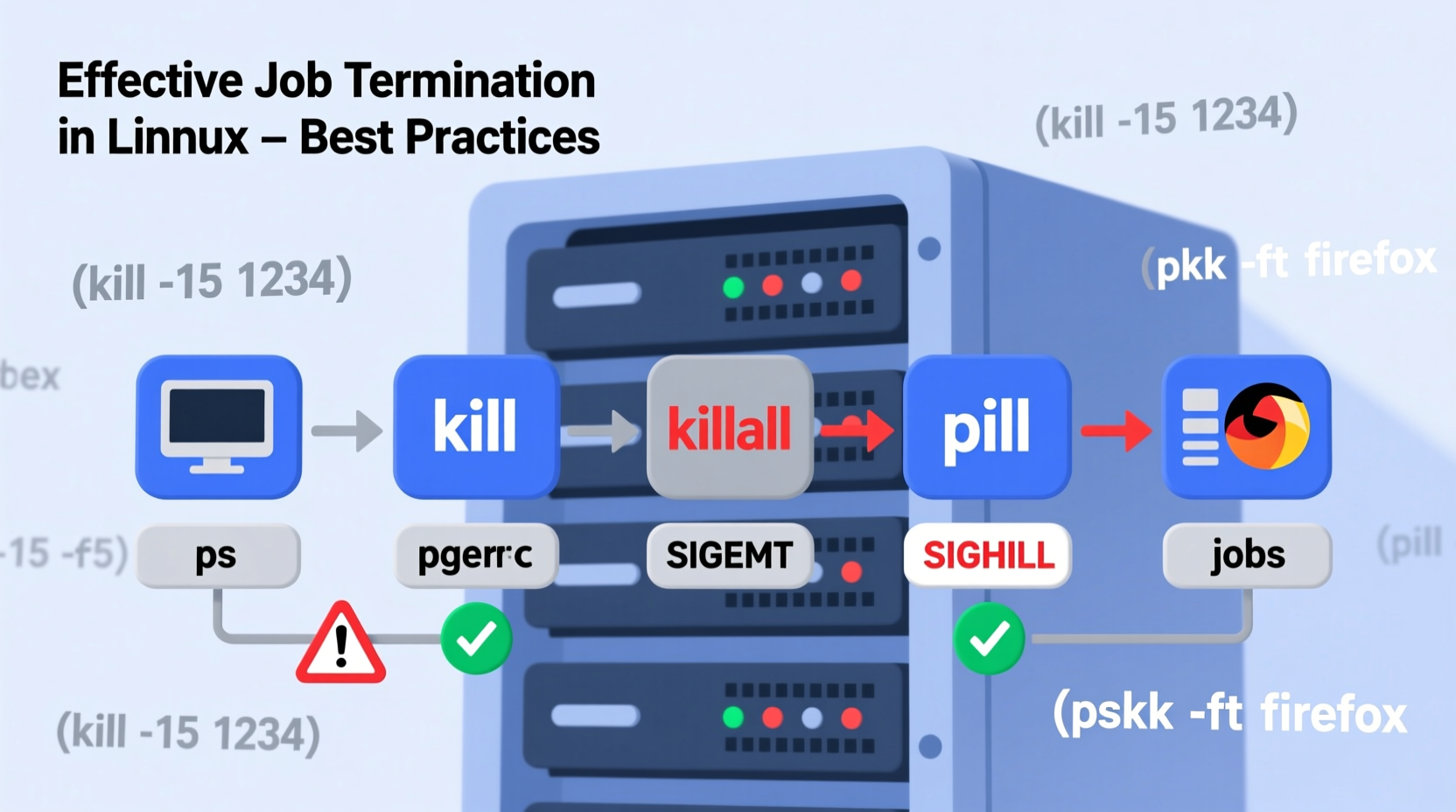 effective methods to safely terminate jobs in linux for optimal system management