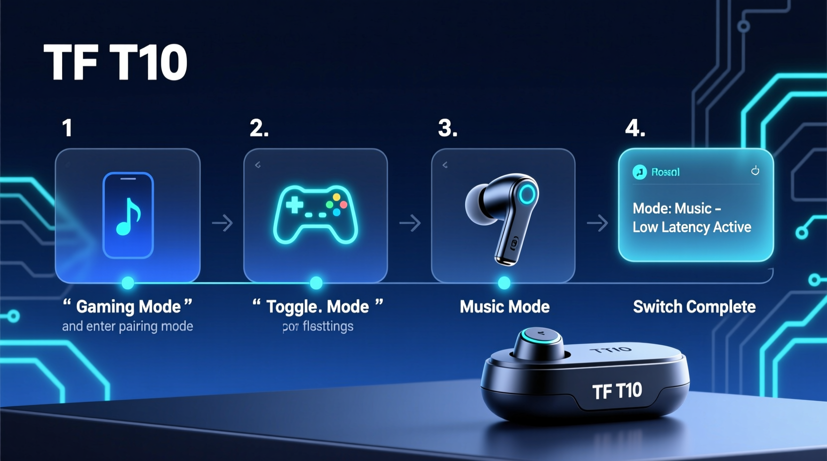 mastering your tf t10 step by step guide to switching between gaming and music modes