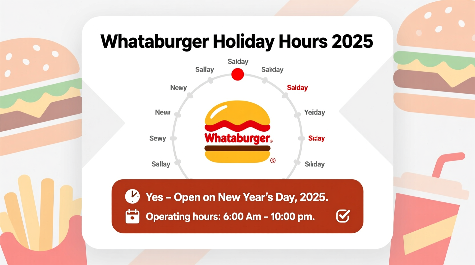 is whataburger open on new years