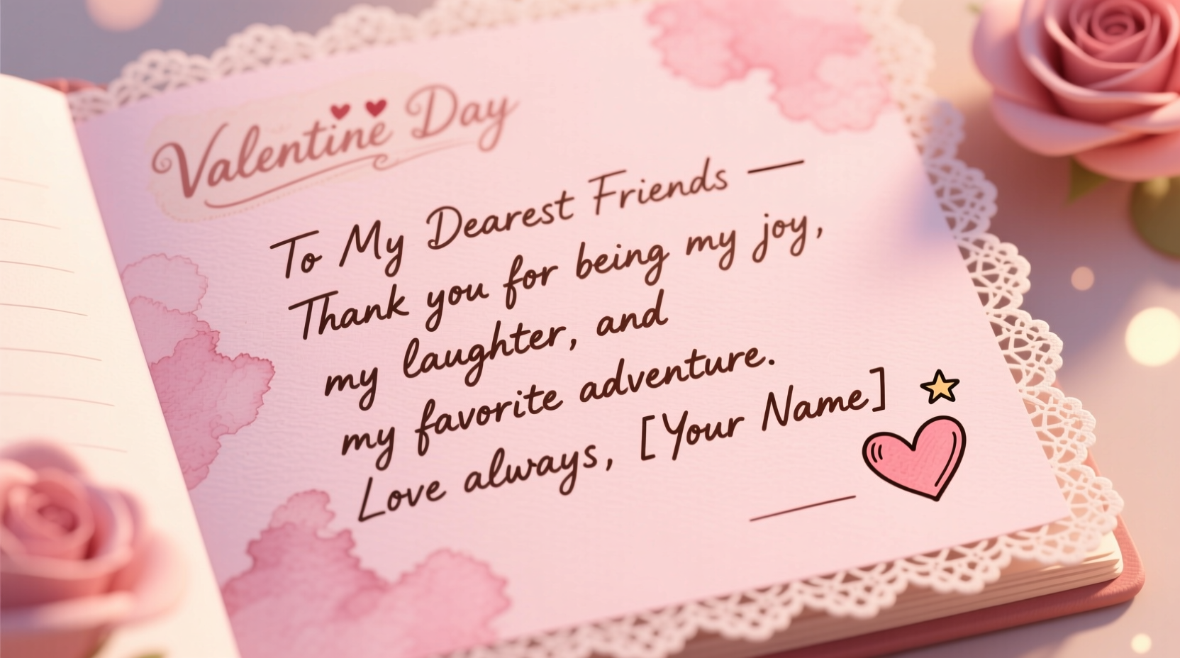 What to Write in a Friends Valentine's Day Card
