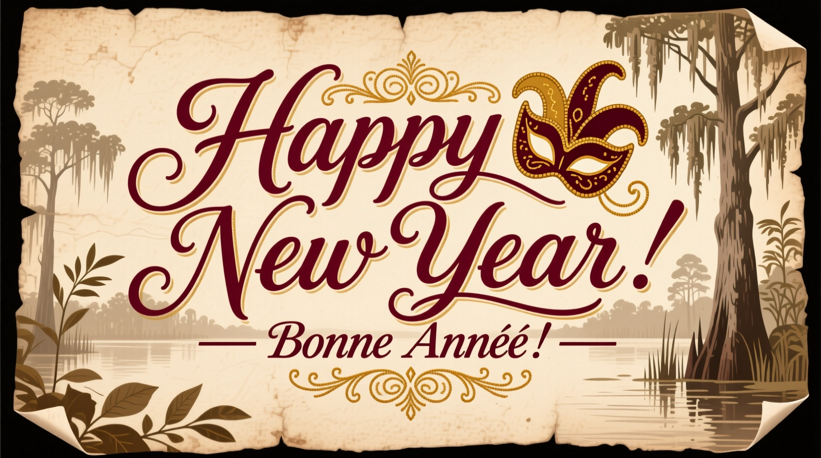how do you say happy new year in cajun french