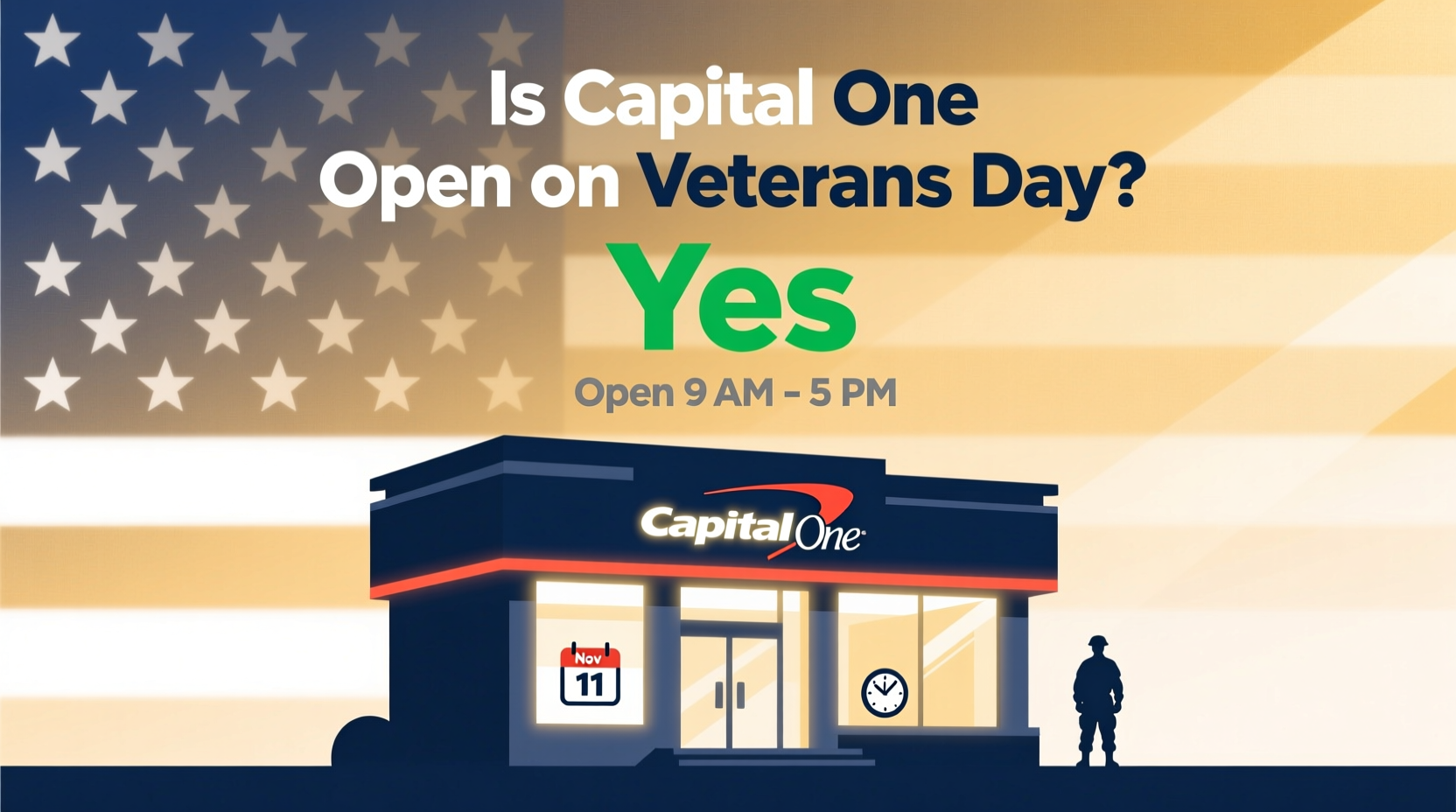 is capital one open on veterans day