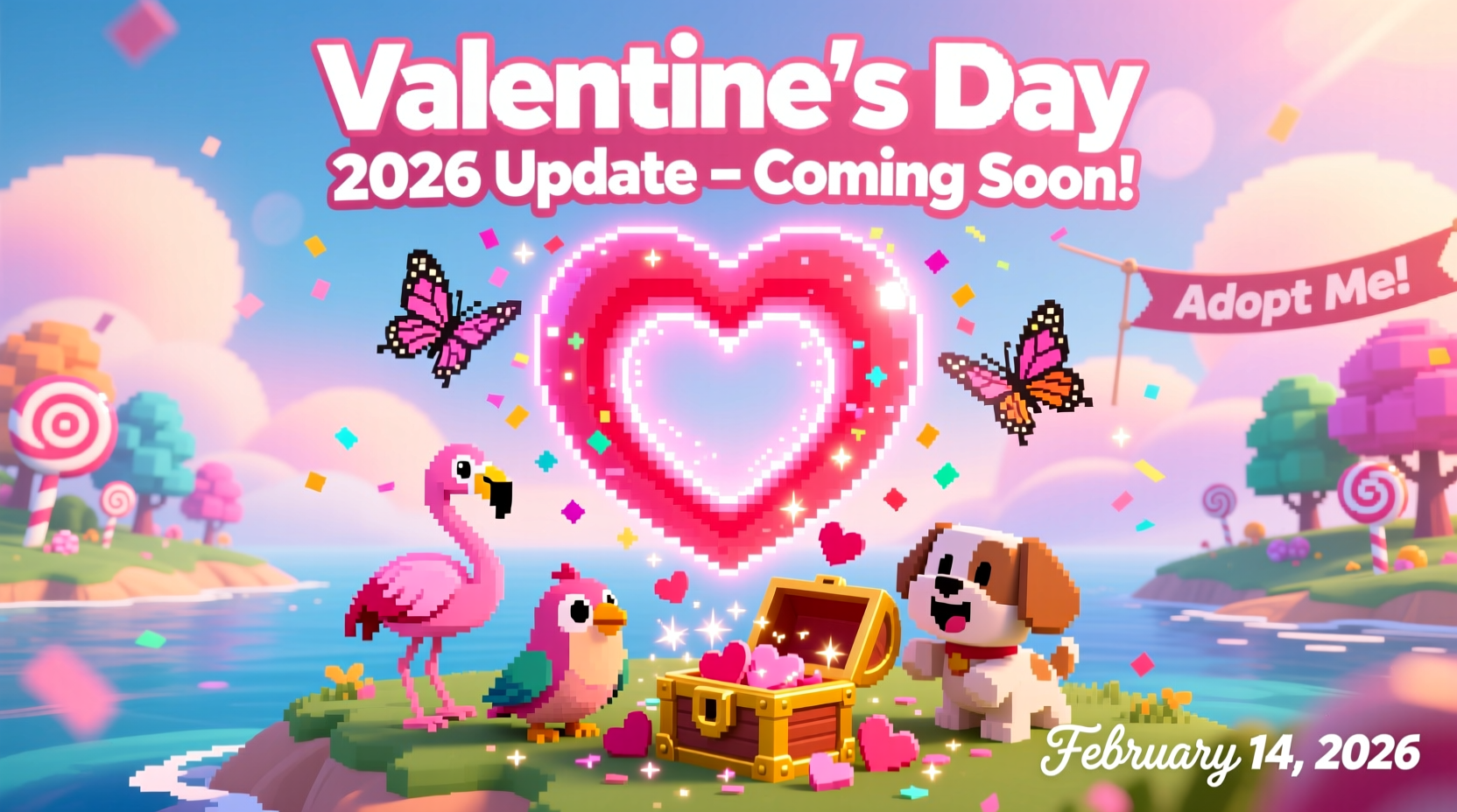 when is the valentines day update in adopt me