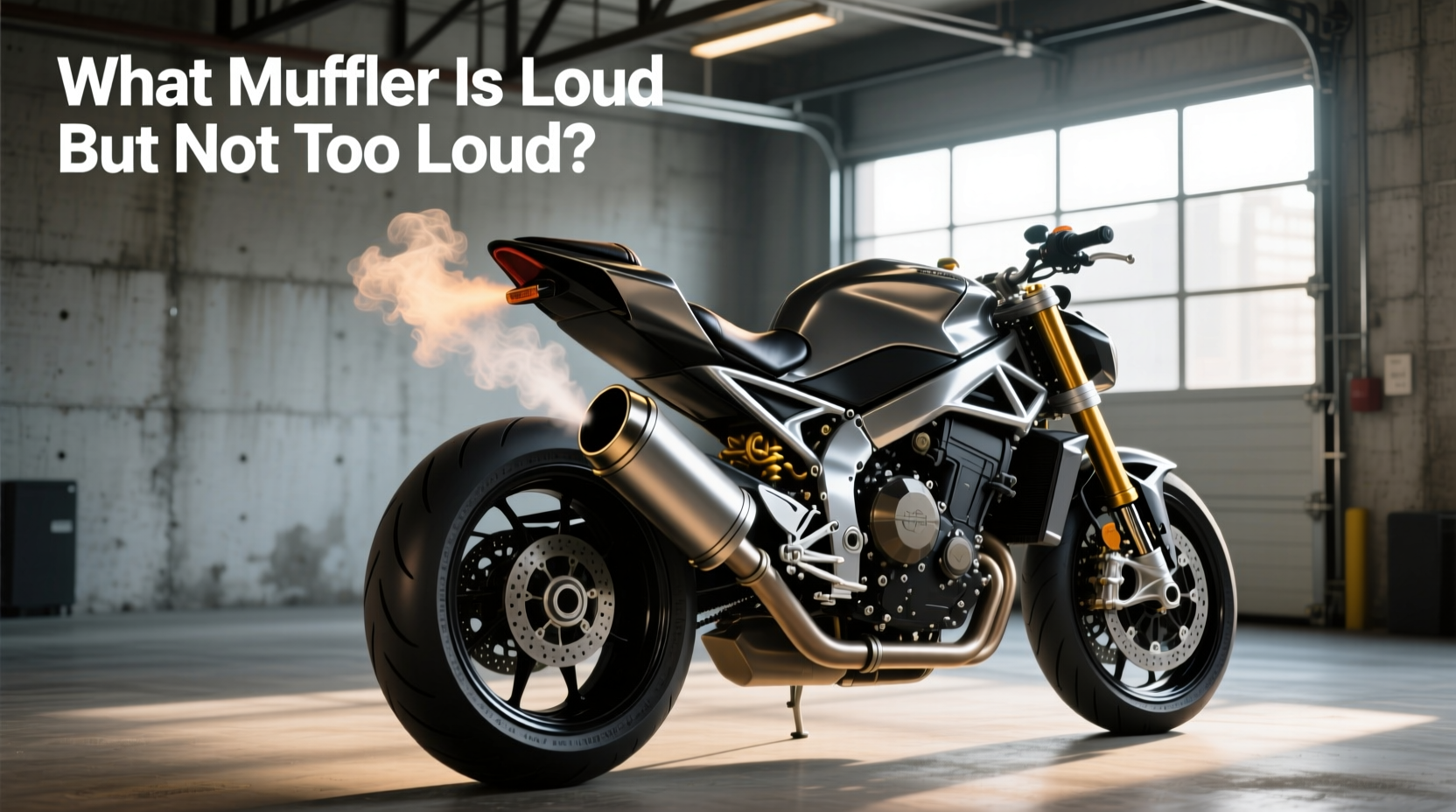 how to choose small exhaust muffler,What muffler is loud but not too loud?