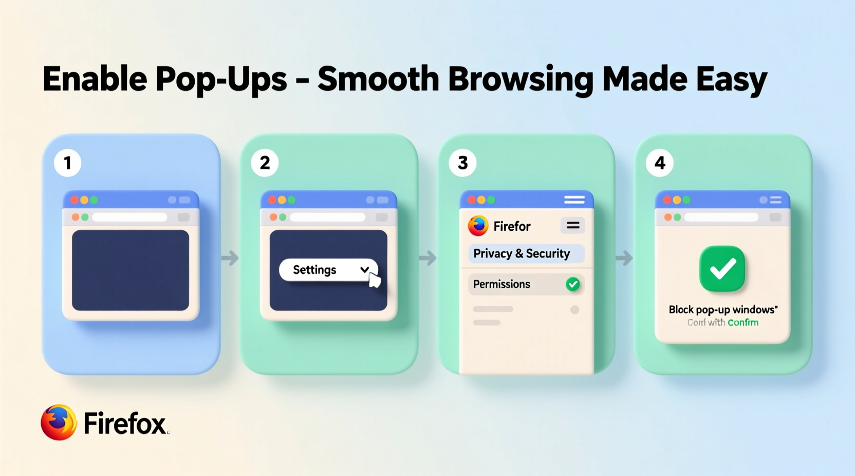 a step by step guide to enabling pop ups in mozilla firefox for a smooth browsing experience