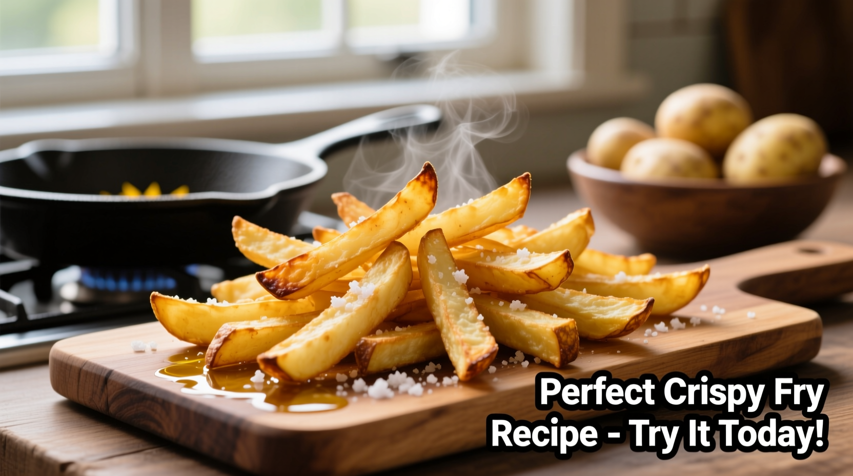 Perfect Homemade Potato Fries: Crispy Every Time Recipe