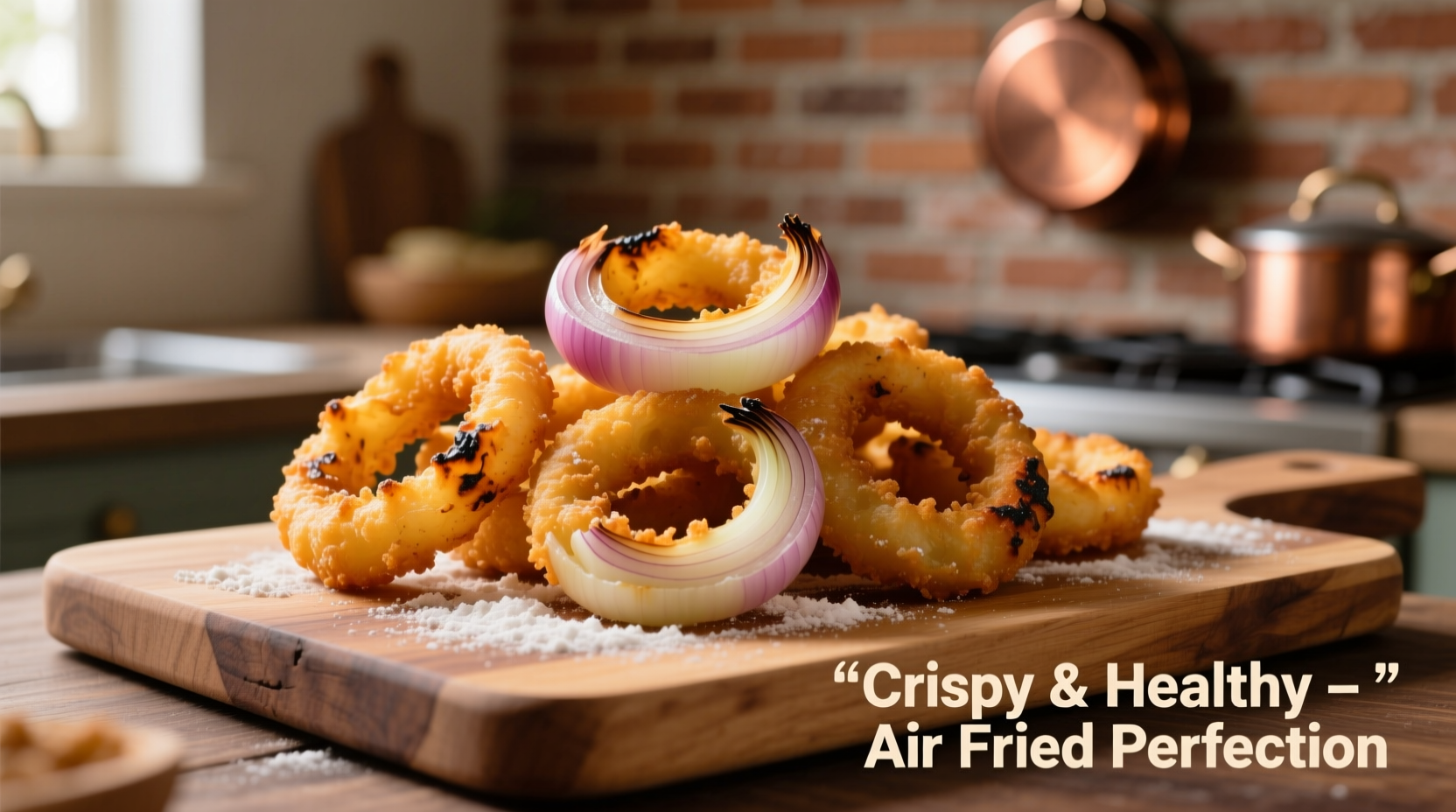 air frying onion rings