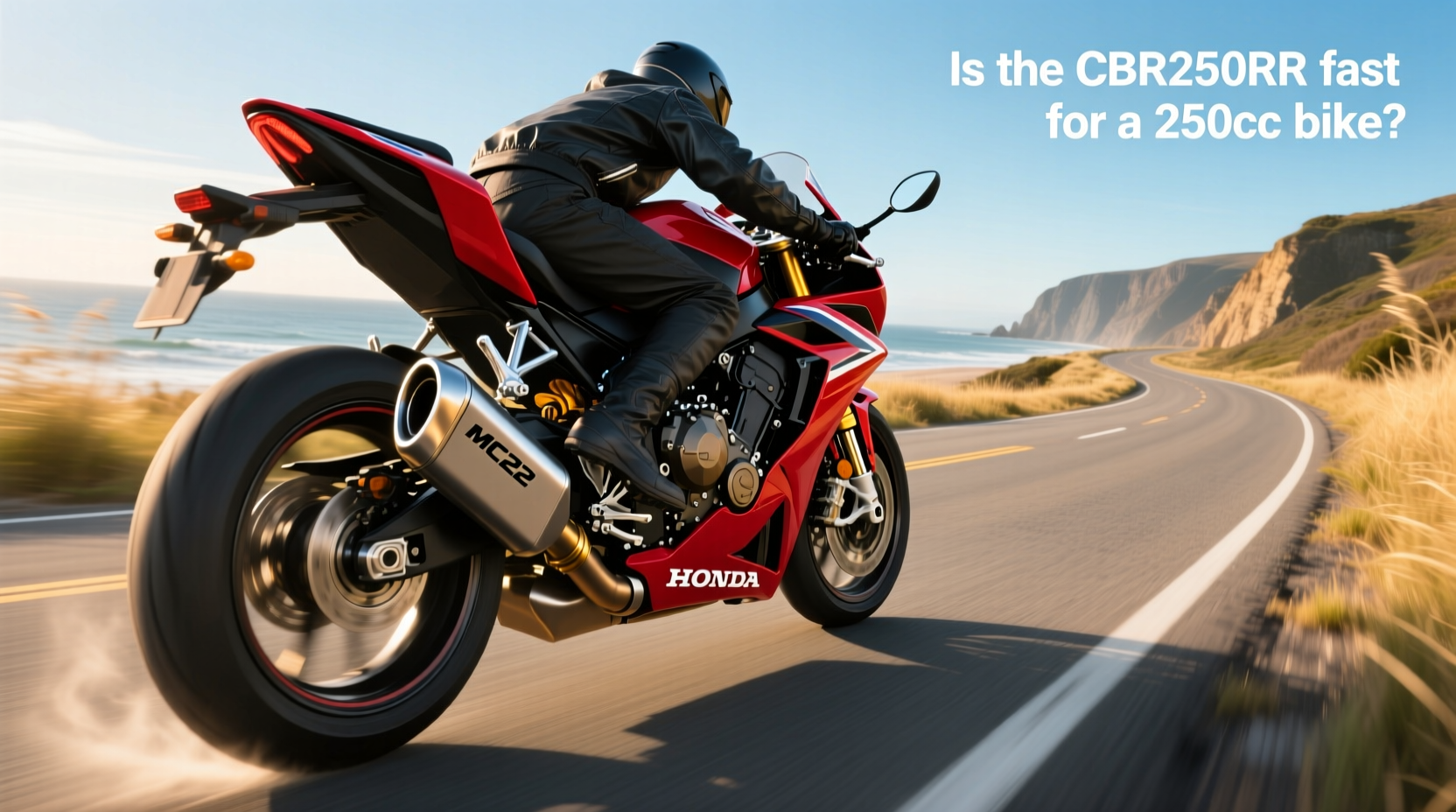 how to choose mc22 exhaust,Is the CBR250RR fast for a 250cc bike?