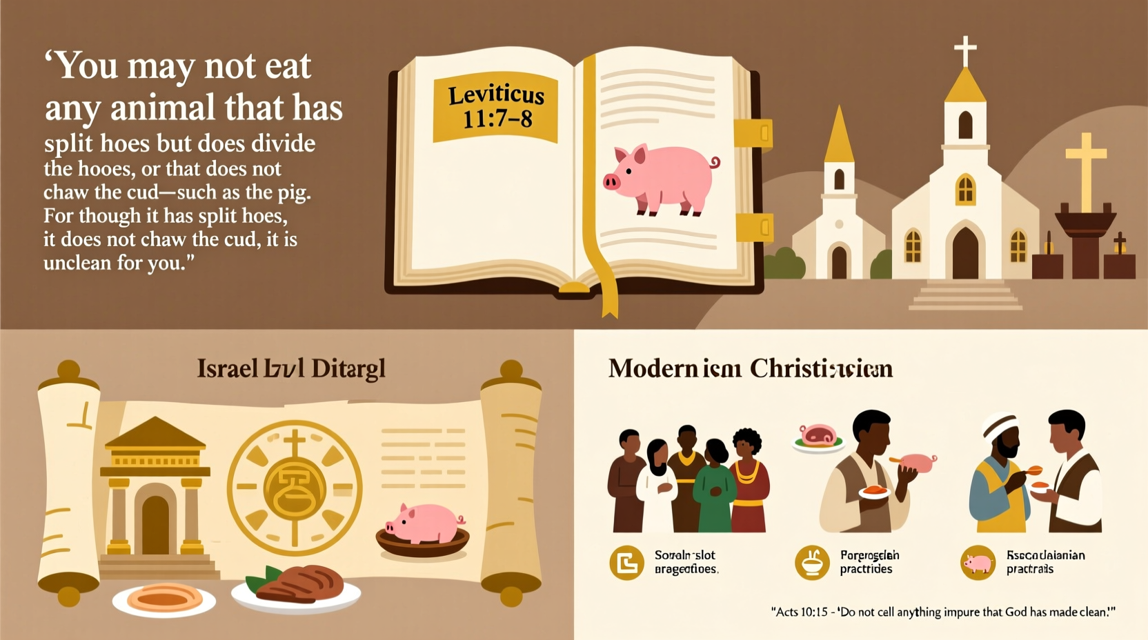 can christians eat pork biblical views modern practices