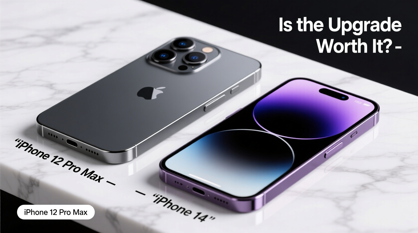 iphone 12 pro max vs iphone 14 is the newer model really worth the upgrade in size and features