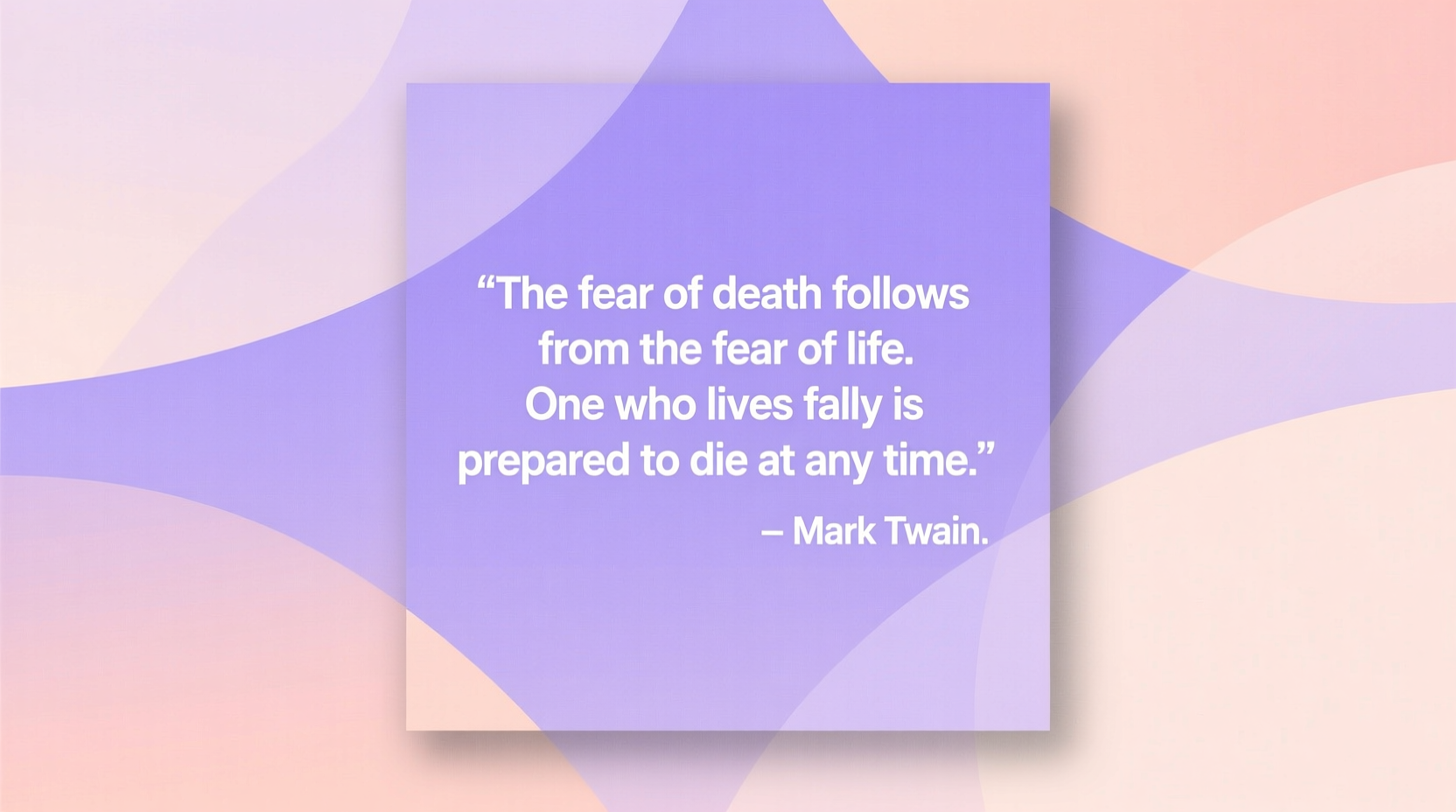 death quotes life