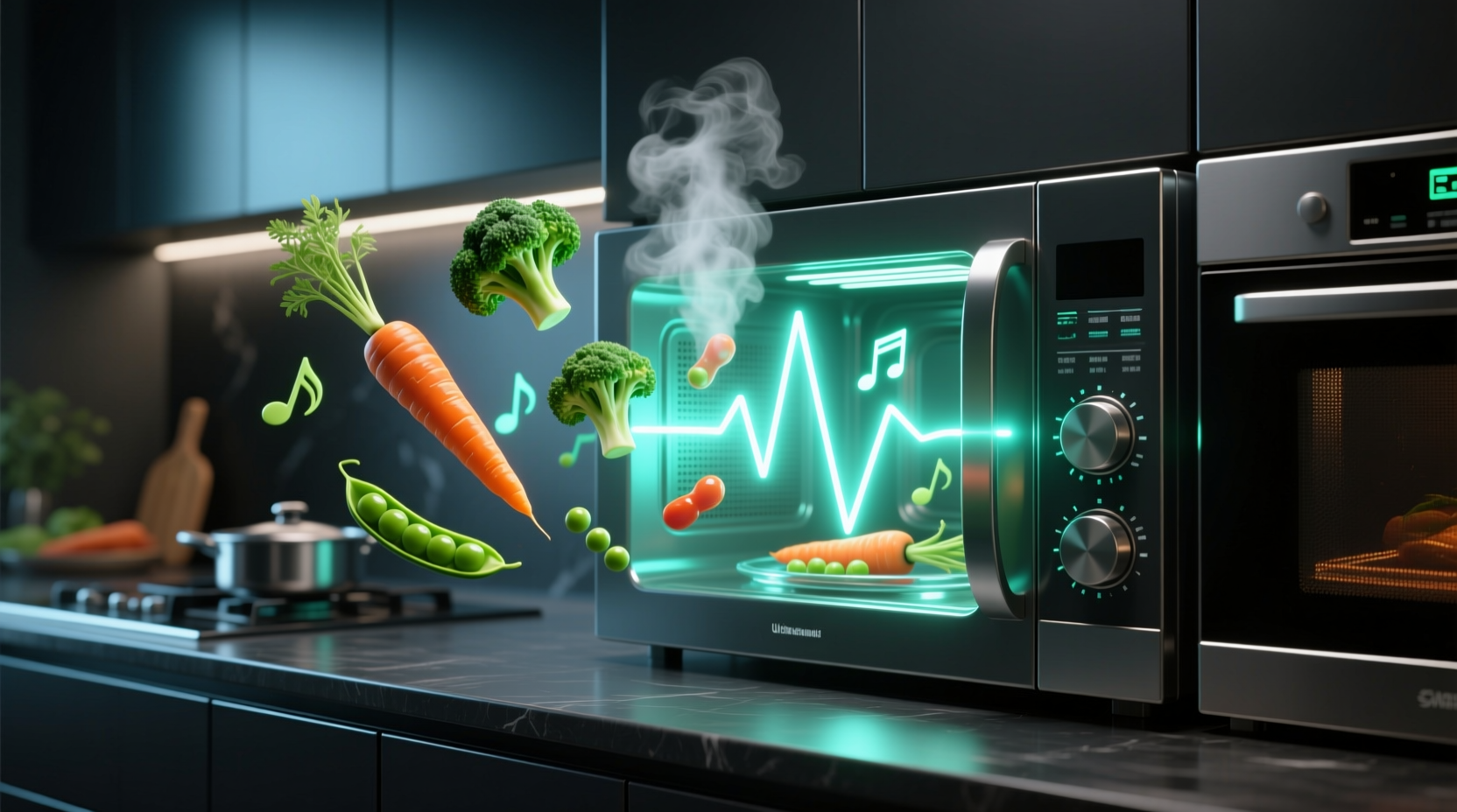 microwaving beats boiling for veggies