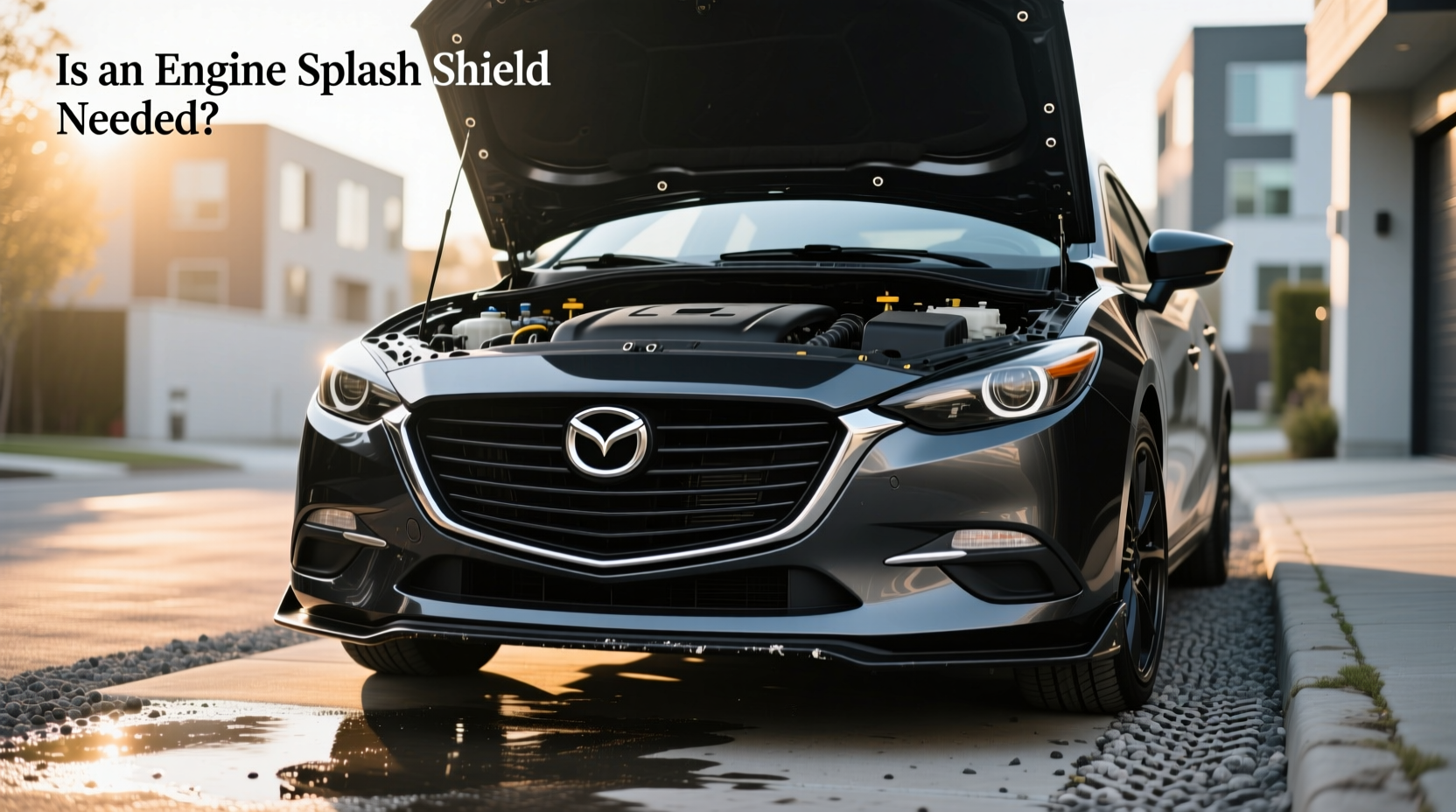 How to Choose Mazda 3 Axela Engine Bottom Splash Shield, Is It Needed?