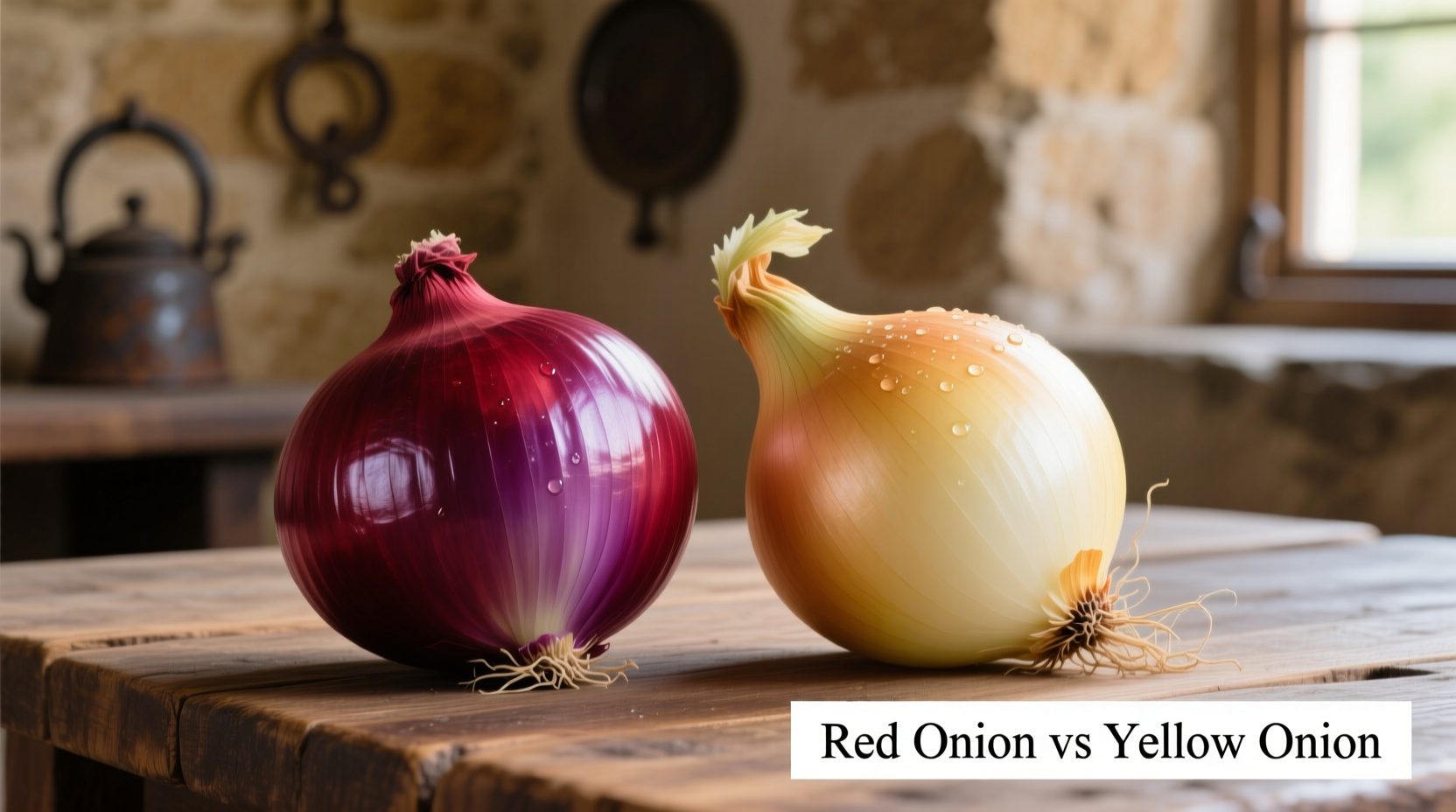 red onion vs yellow onion