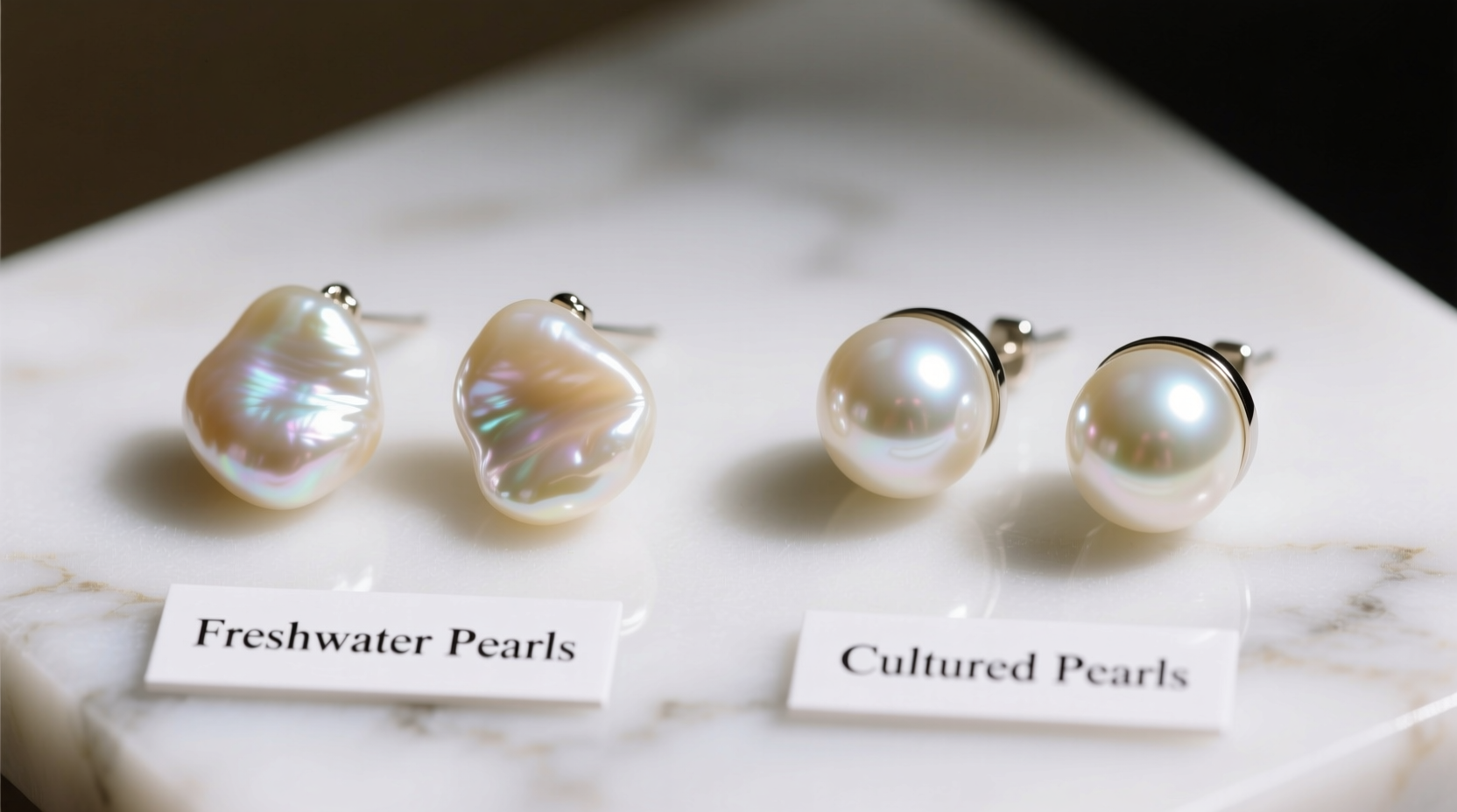 freshwater pearls vs cultured pearls earrings are cheaper pearls noticeably worse