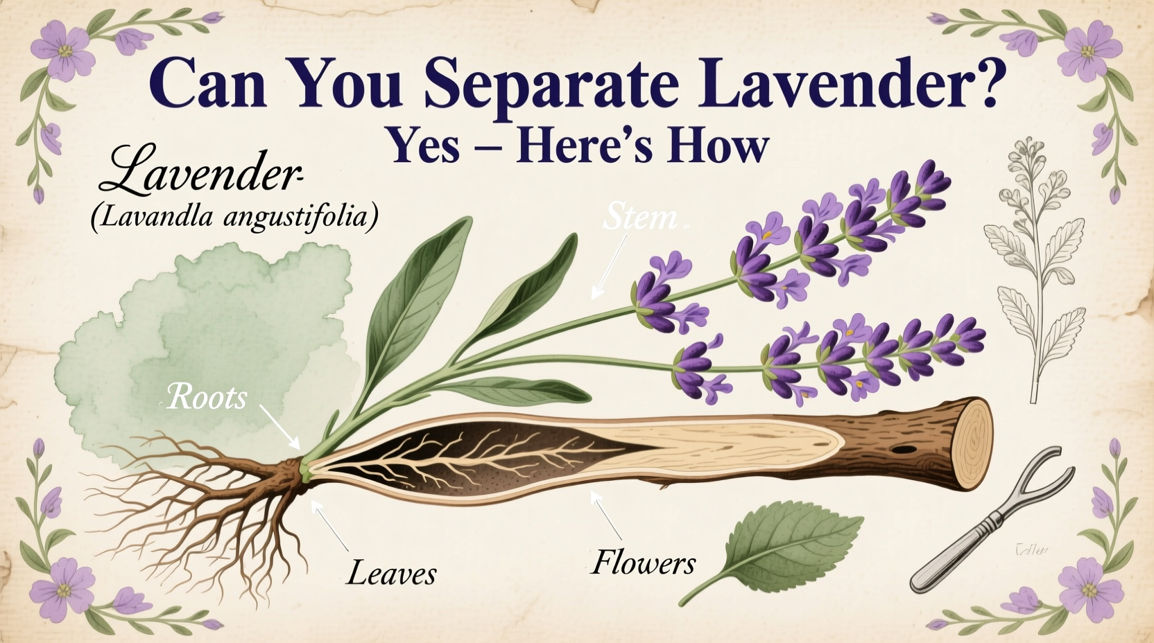 Can You Separate Lavender? Yes – Here's How