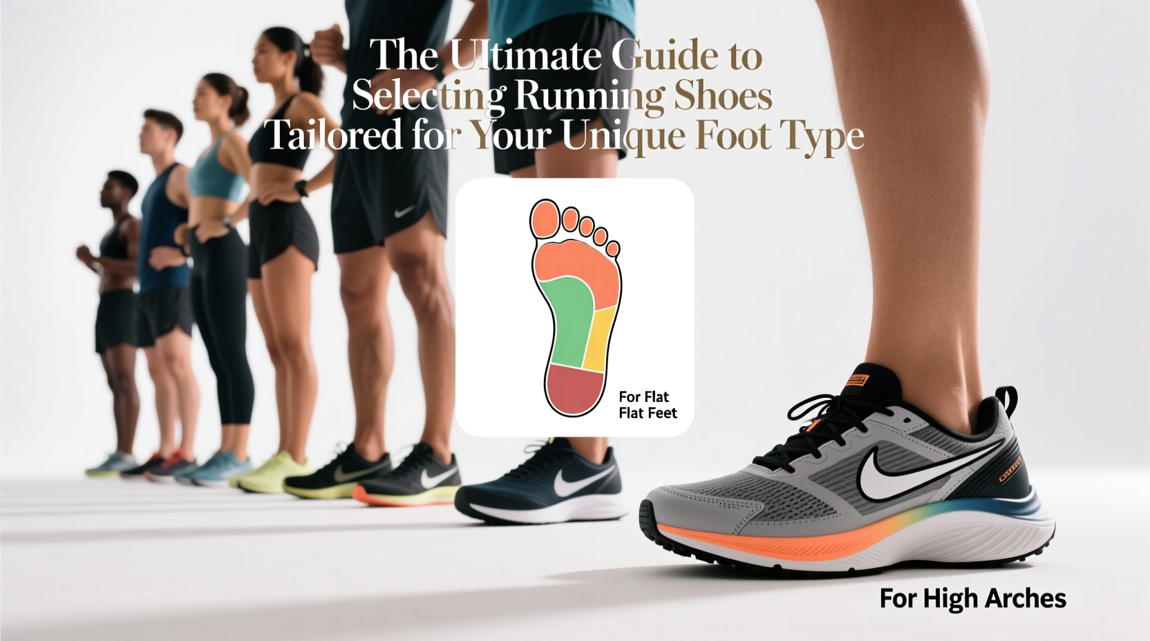 the ultimate guide to selecting running shoes tailored for your unique foot type
