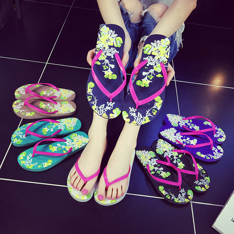 Wholesale PE Flip Flop Slippers Outdoor Fashion Non-slip Summer Beach Sandals Shoes