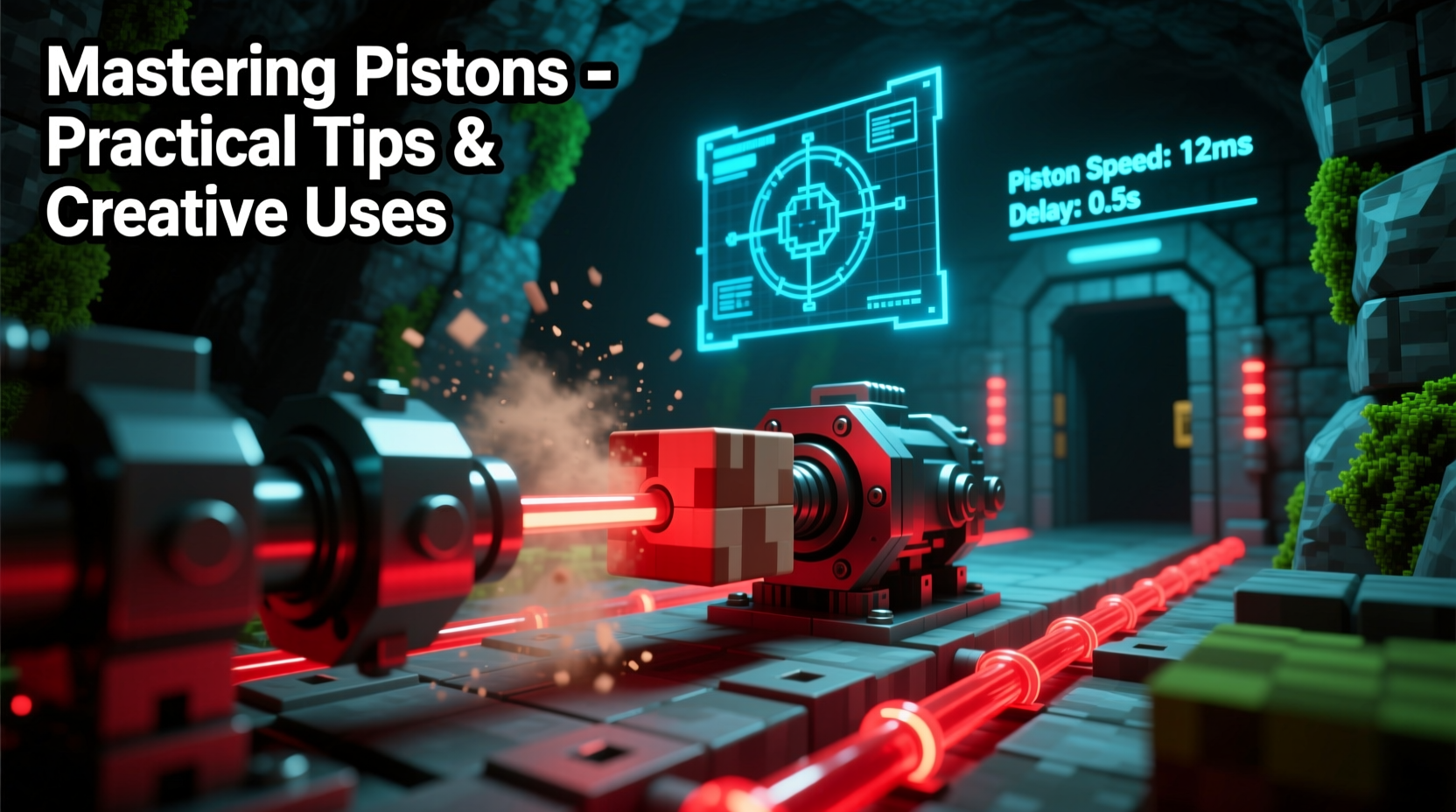 mastering minecraft pistons practical tips and creative uses for powerful builds